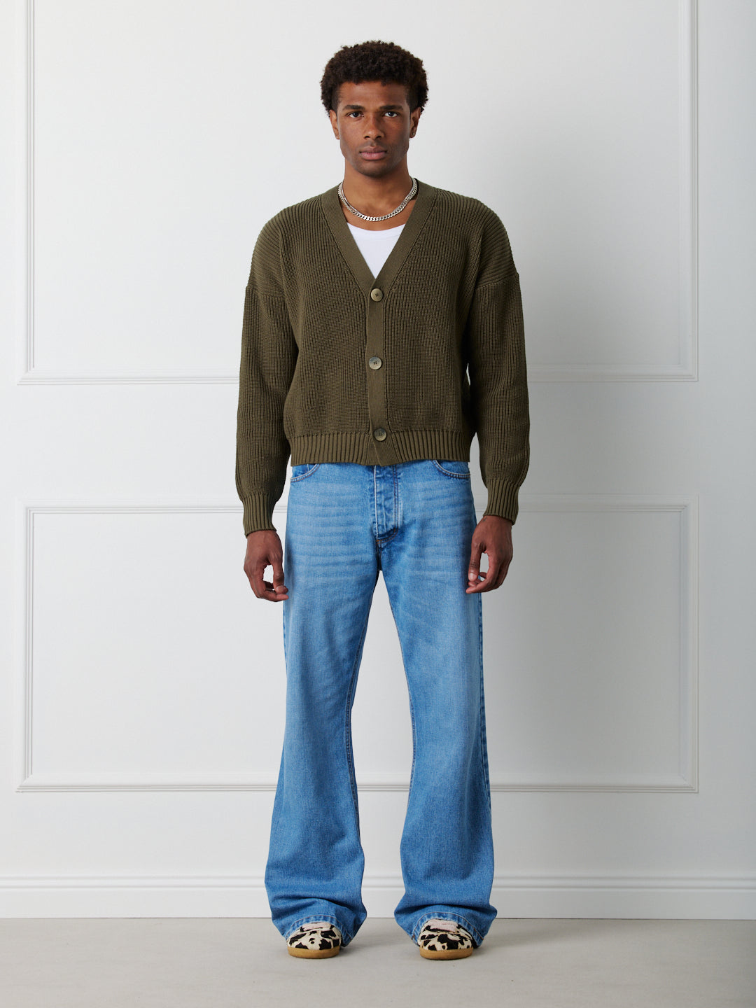 CARDIGAN COTTON SWEATER