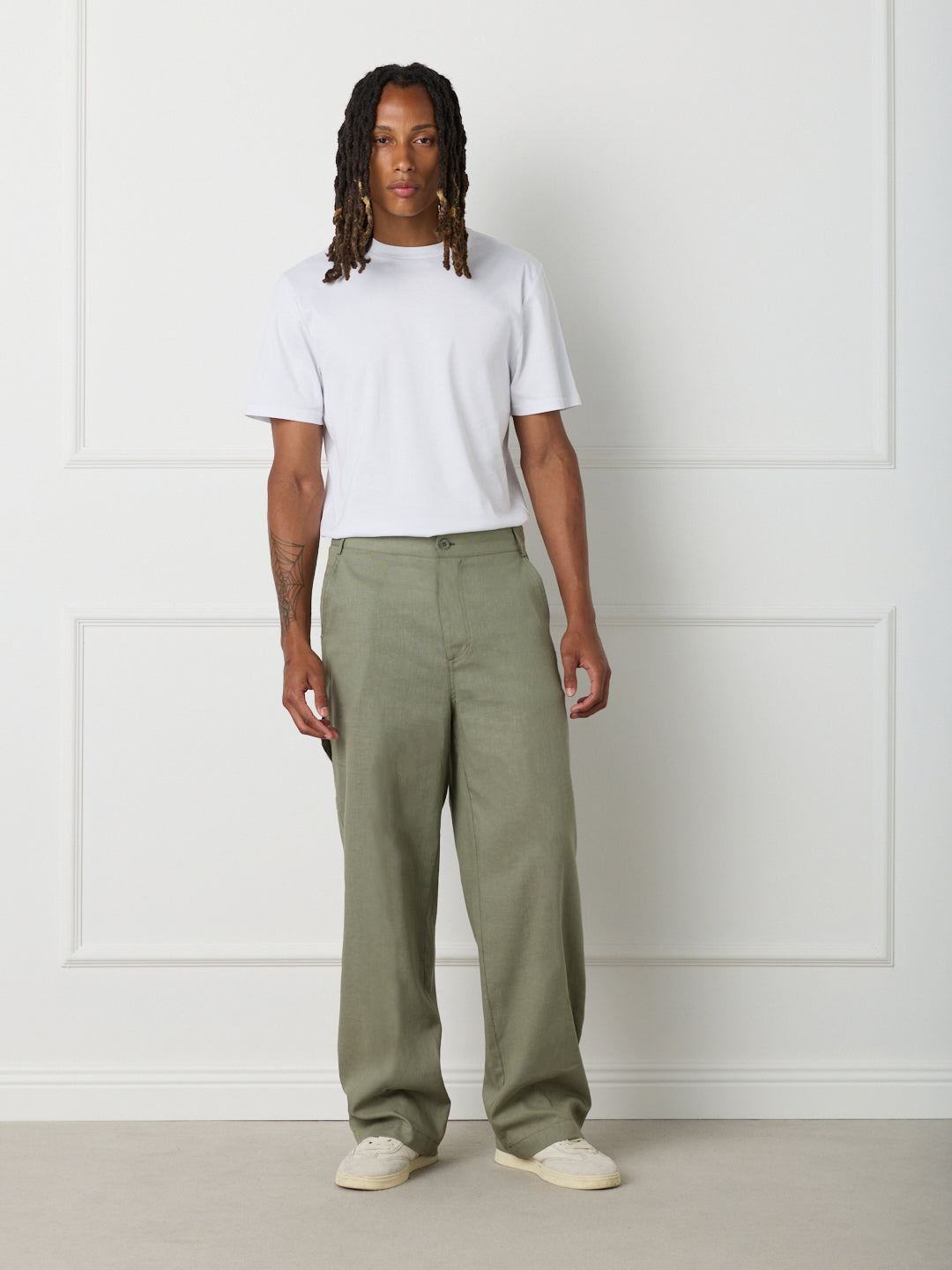 SAHARA - CARPENTER LINEN PANTS