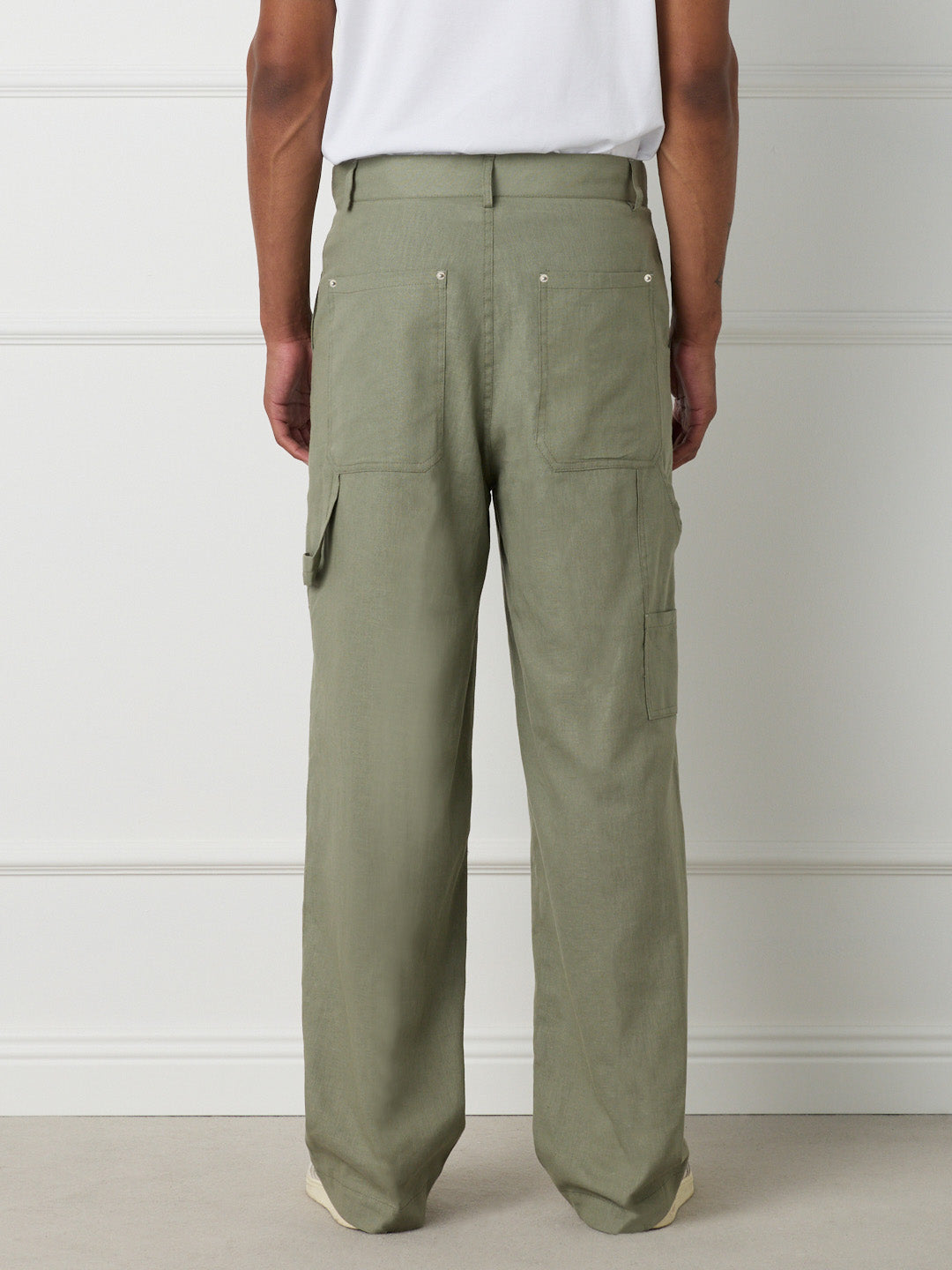 SAHARA - CARPENTER LINEN PANTS