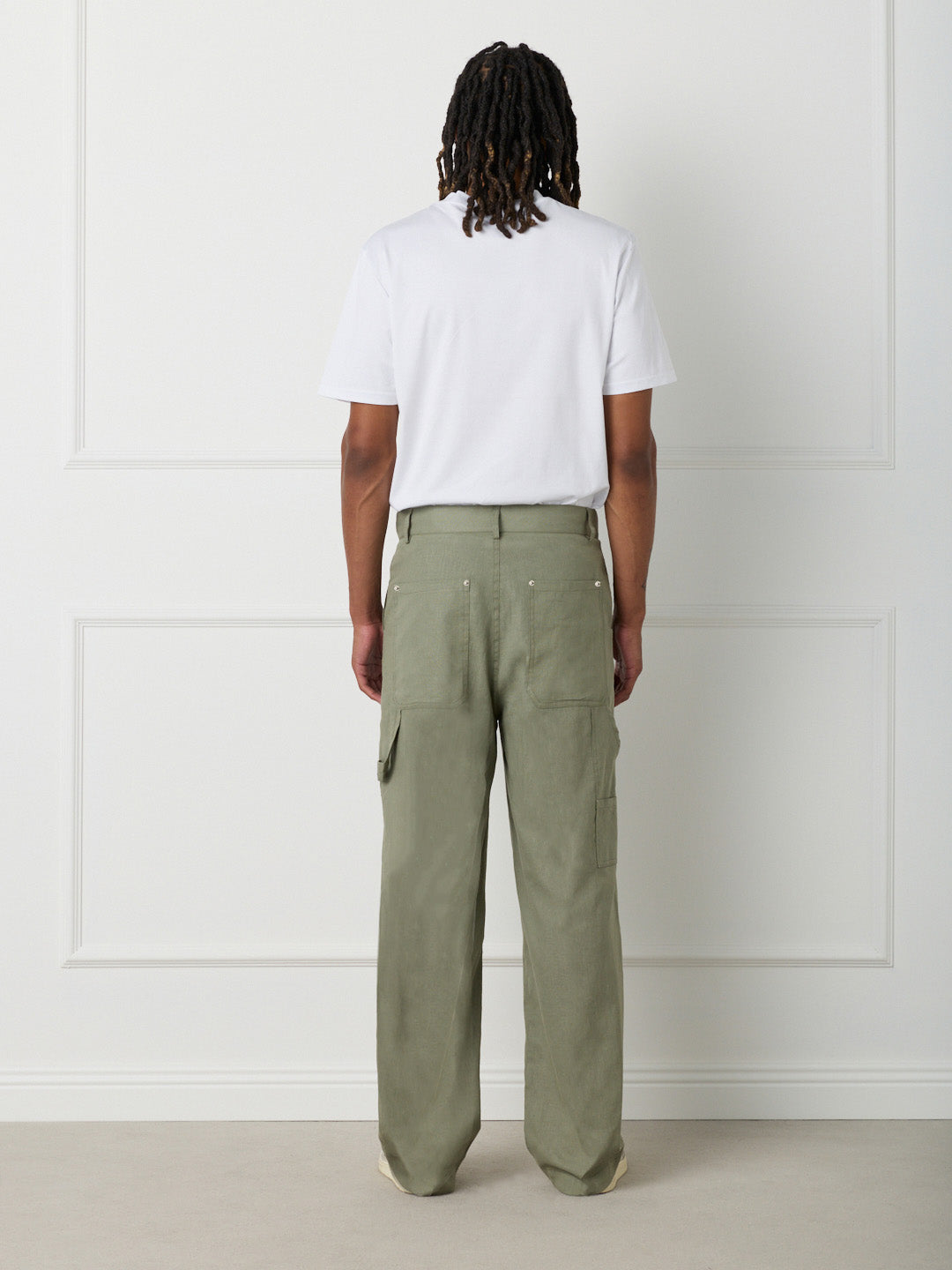 SAHARA - CARPENTER LINEN PANTS