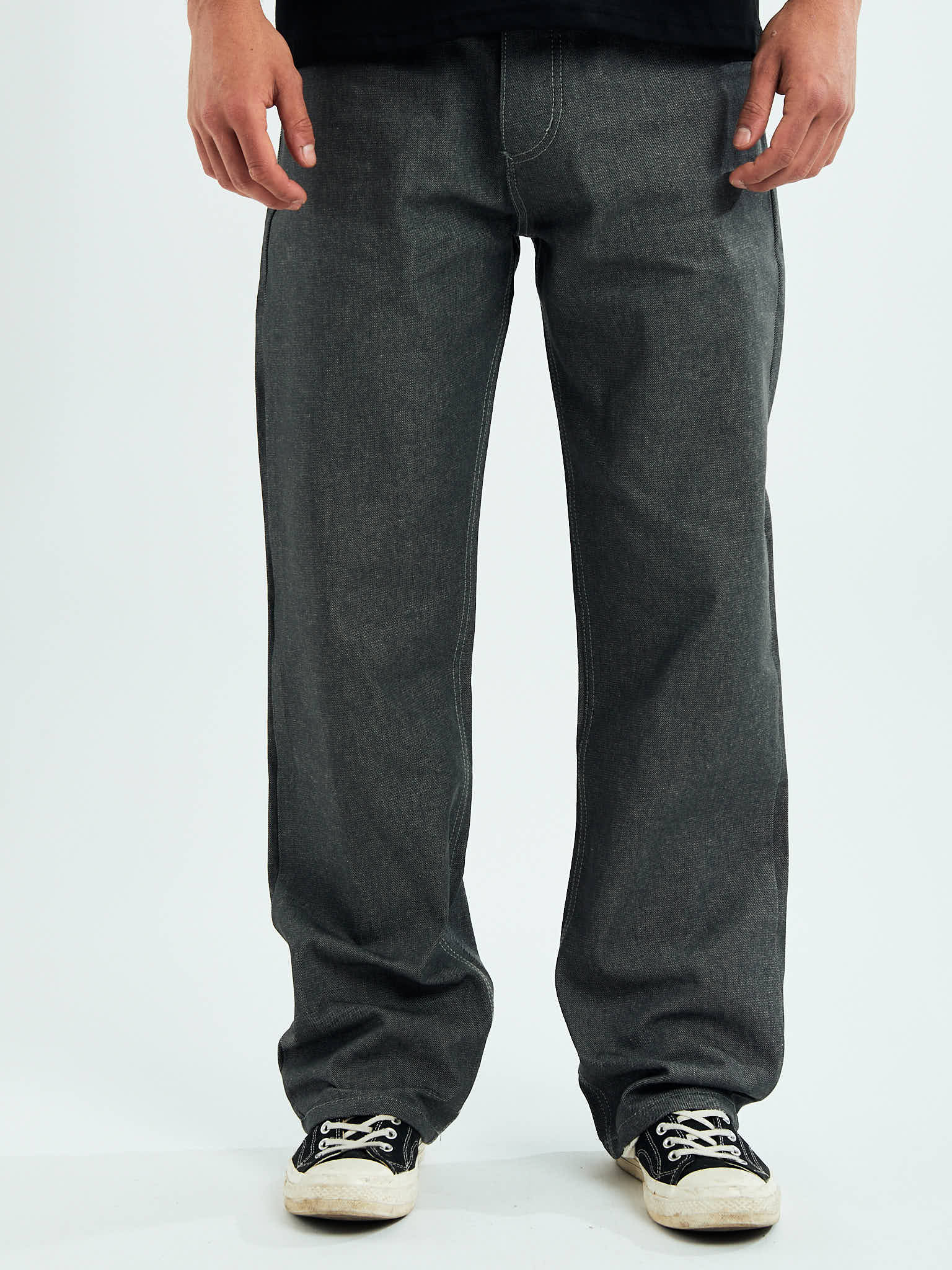 RAW DENIM JEANS