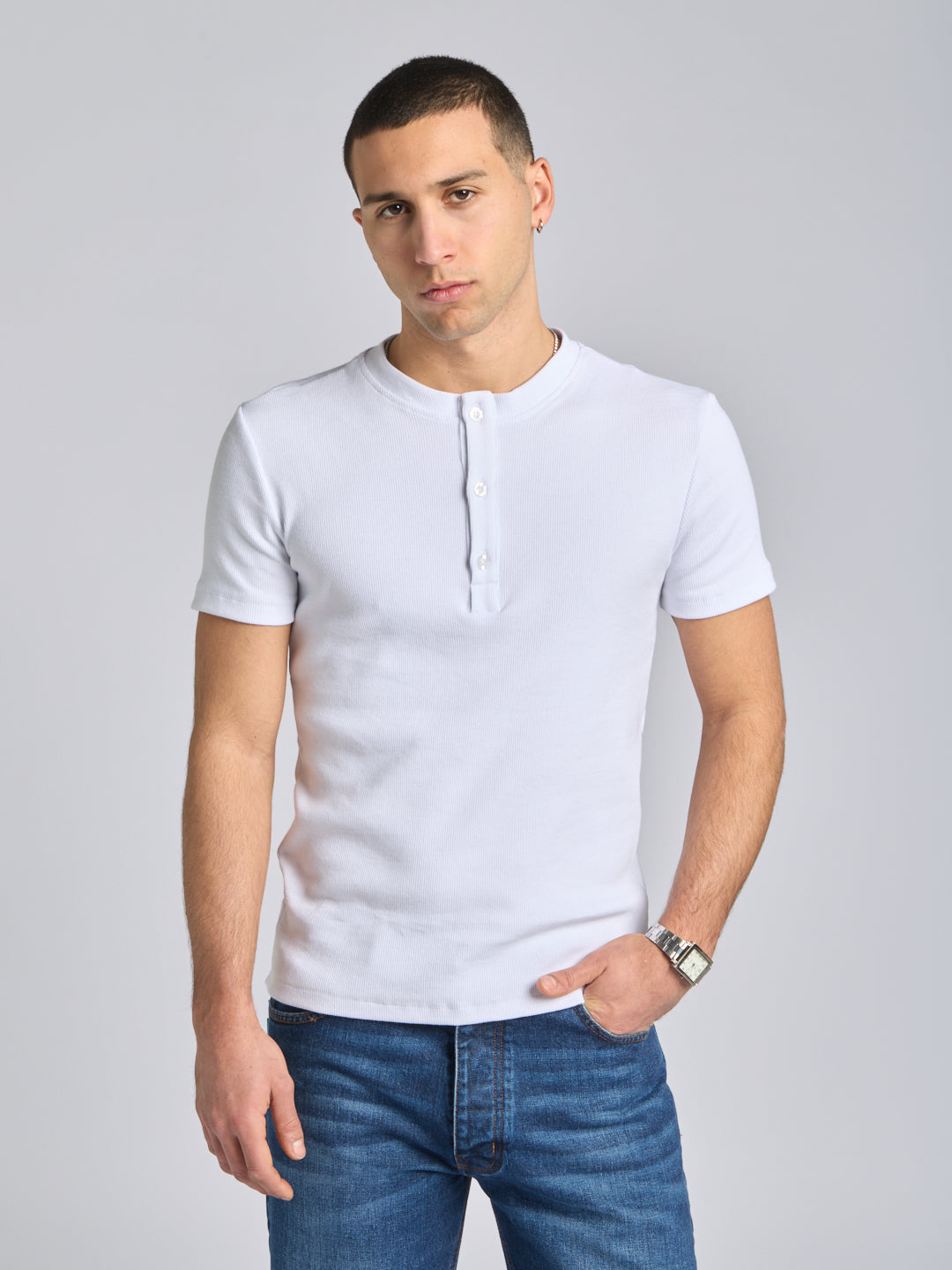 SHORTS - SLEEVE RIBBED SERAFINO