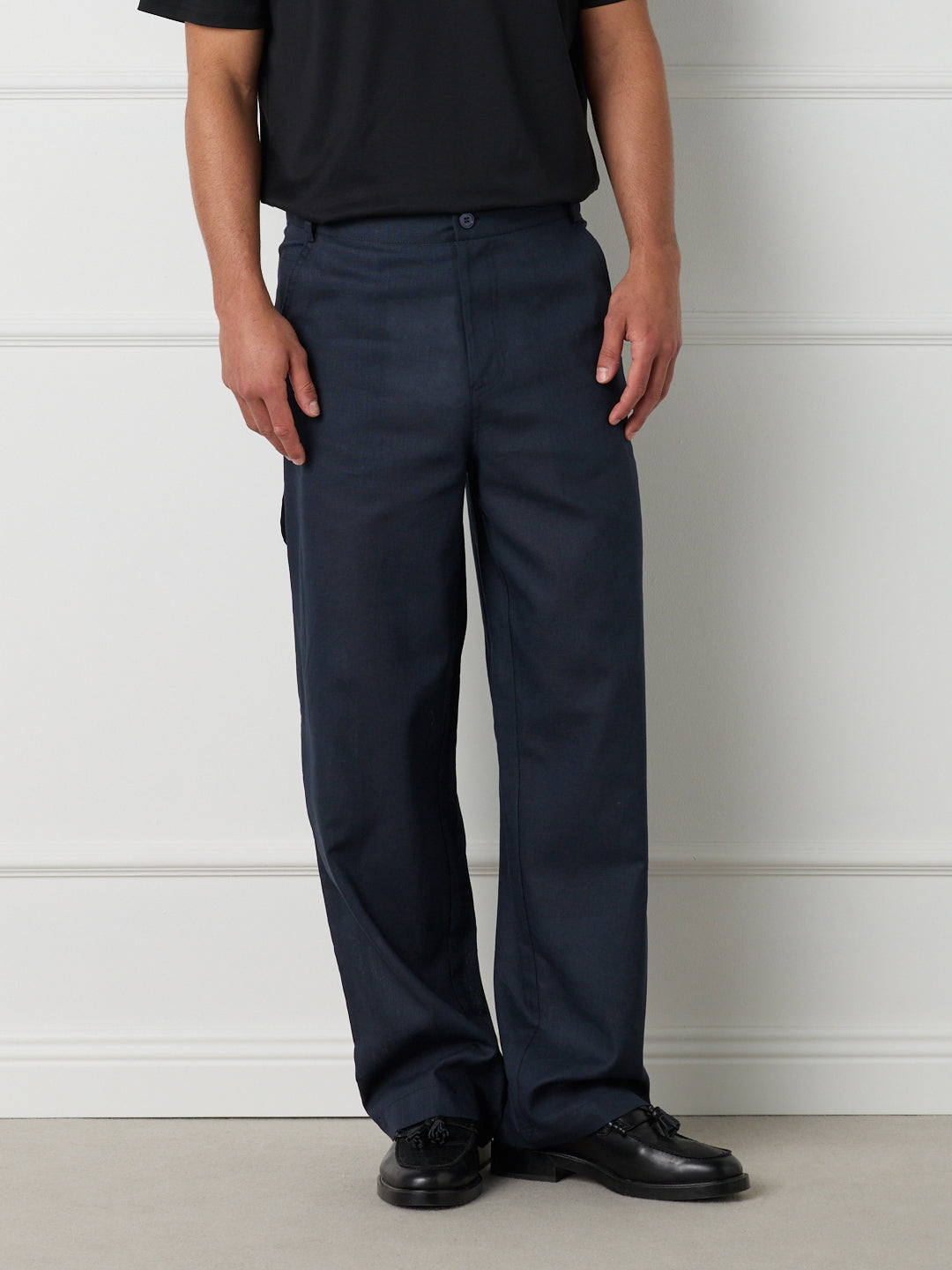 SAHARA - CARPENTER LINEN PANTS