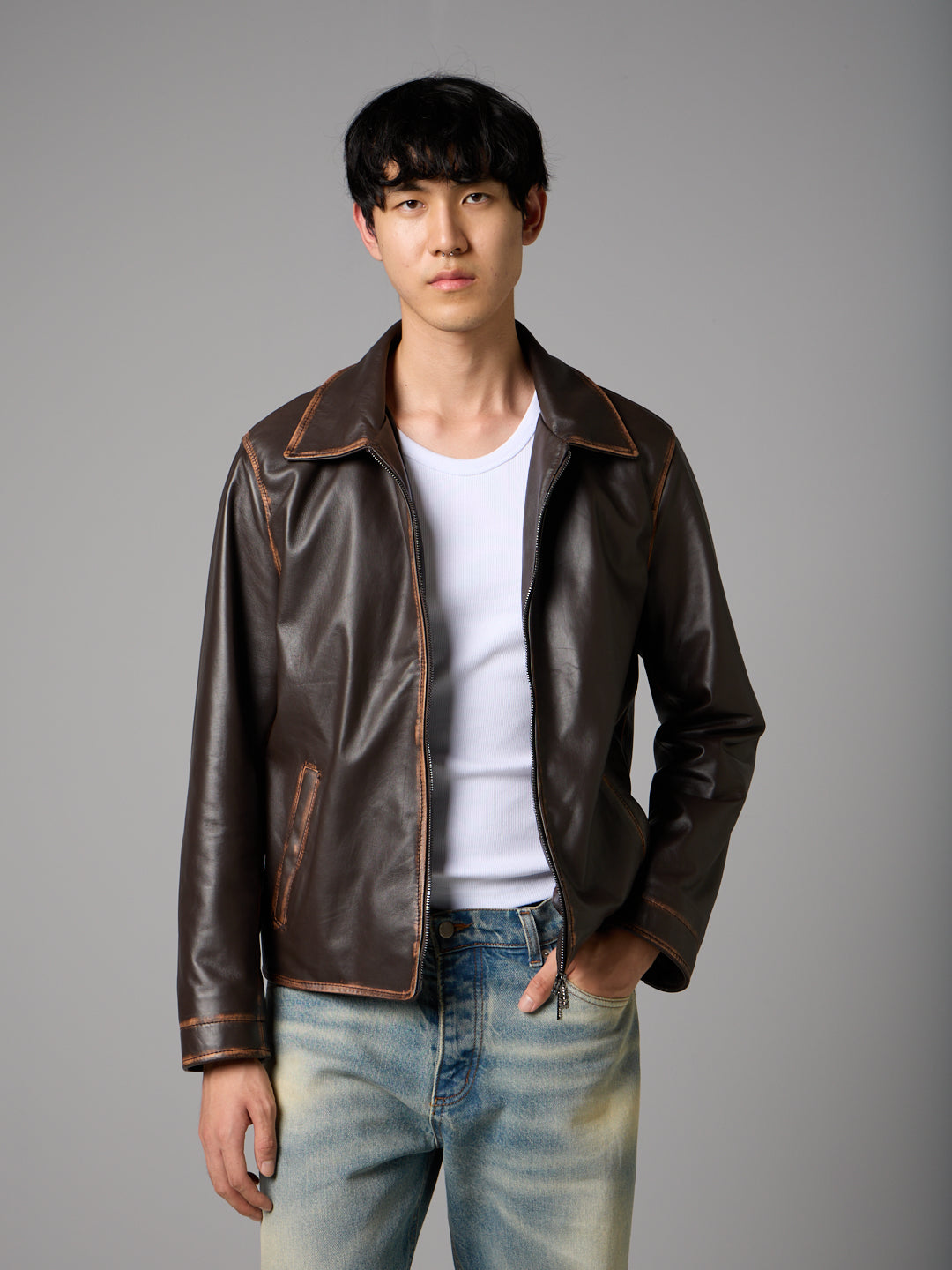 LEATHER JACKET