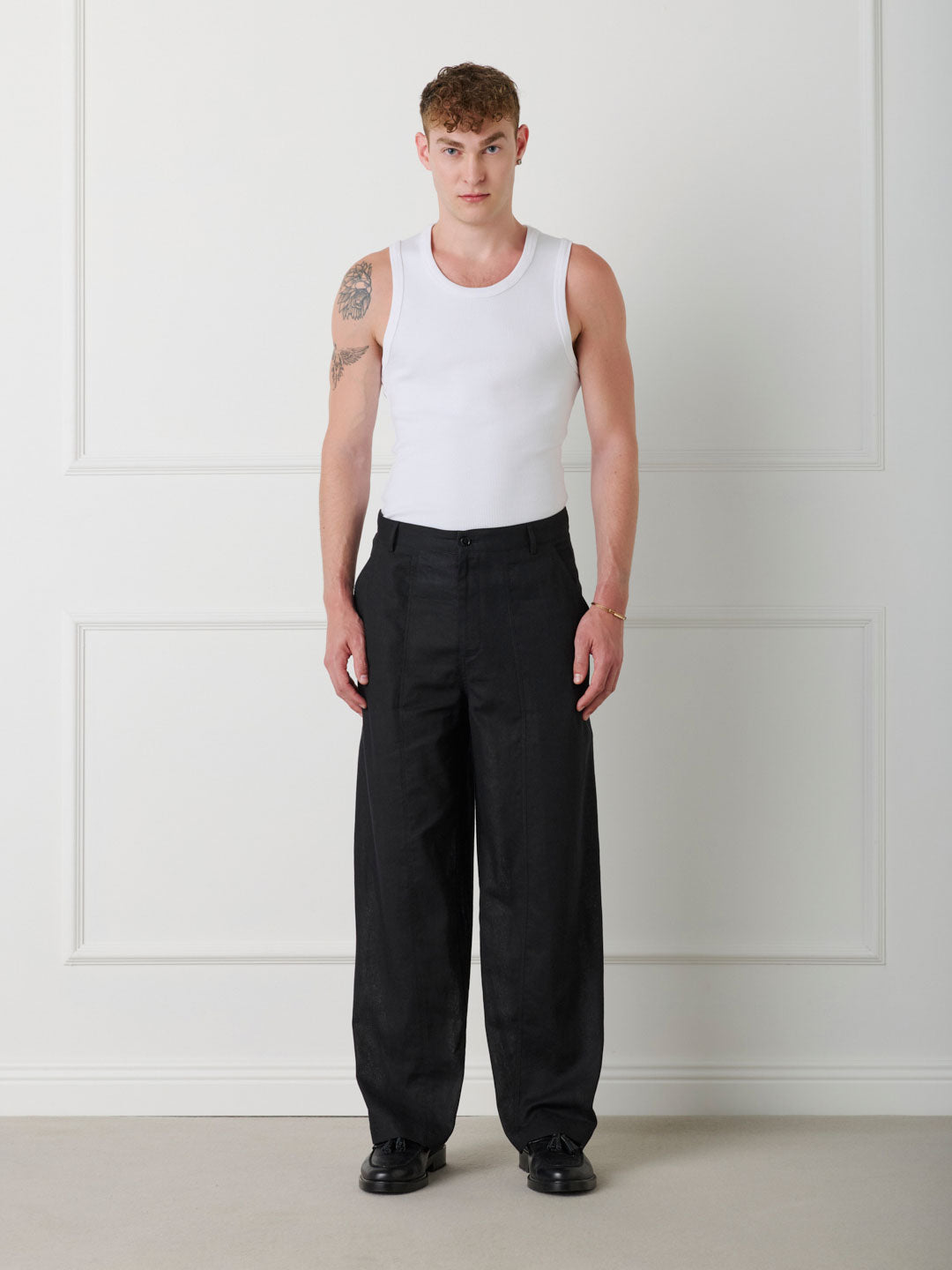 LINEN TROUSERS