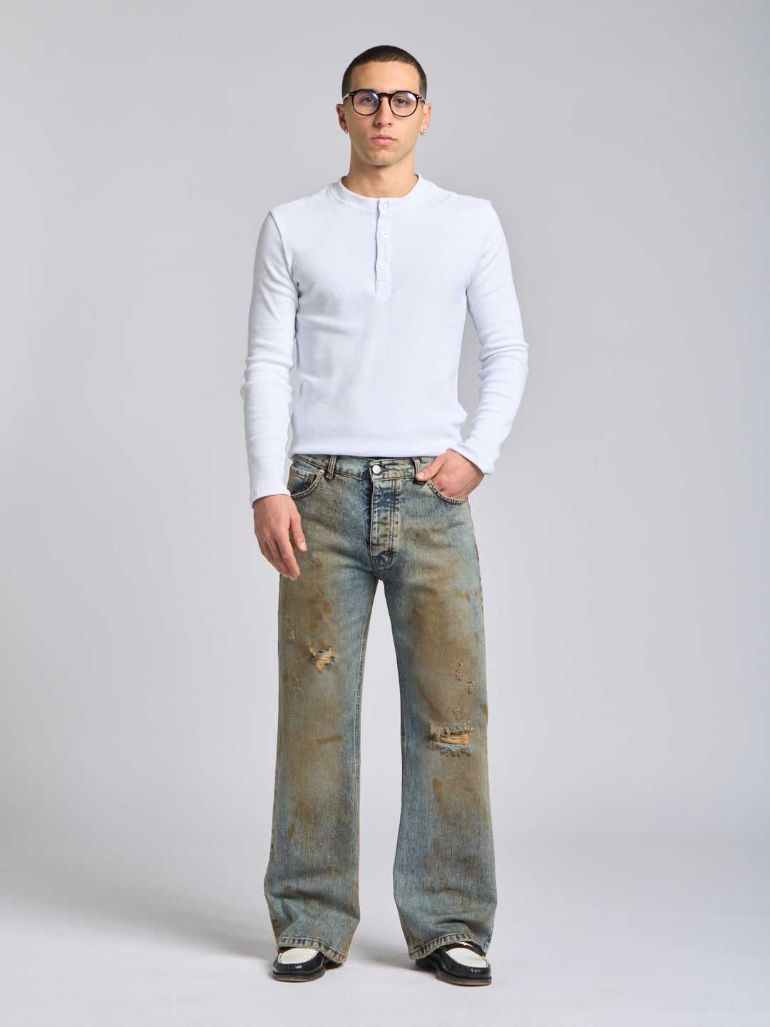 LONG-SLEEVED RIBBED SERAFINO