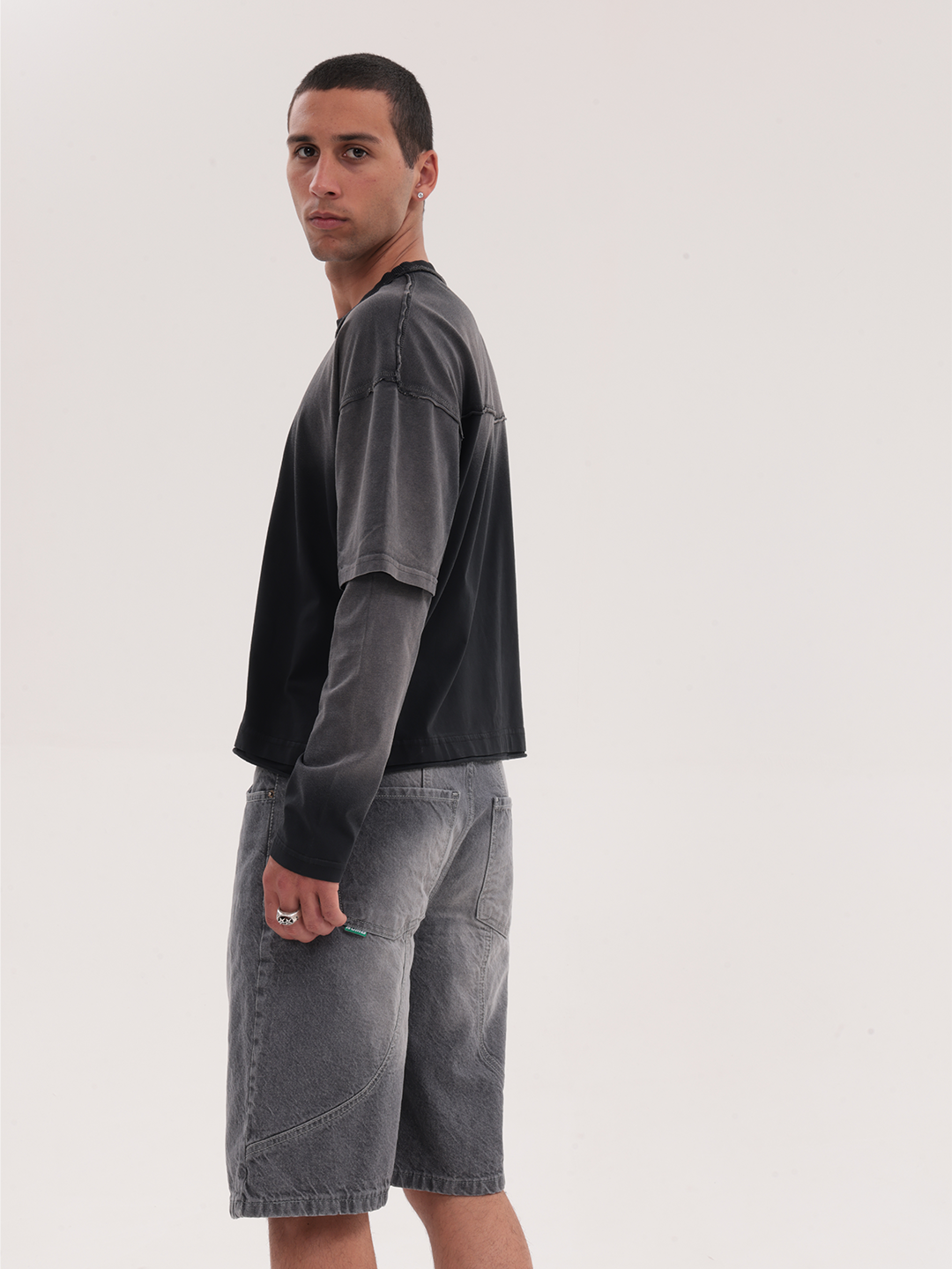 FADED DOUBLE SLEEVE