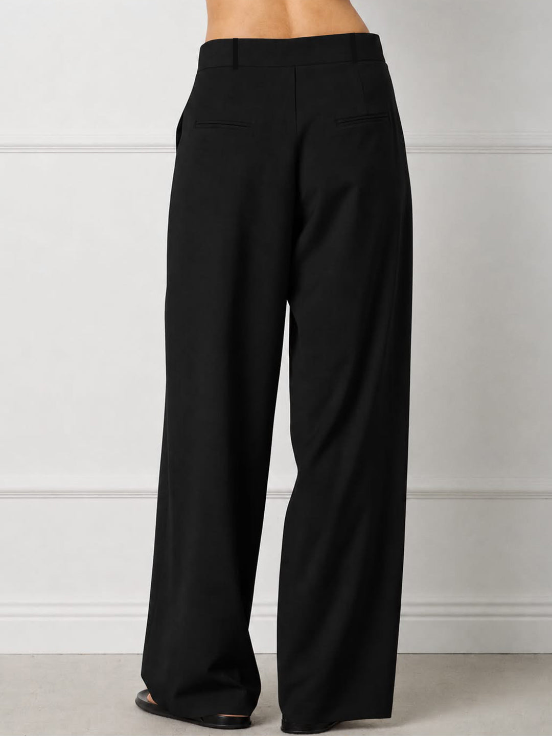 WOMAN SCULPTED TAILORED TROUSERS