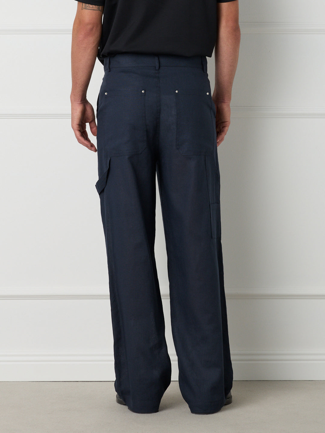 SAHARA - CARPENTER LINEN PANTS