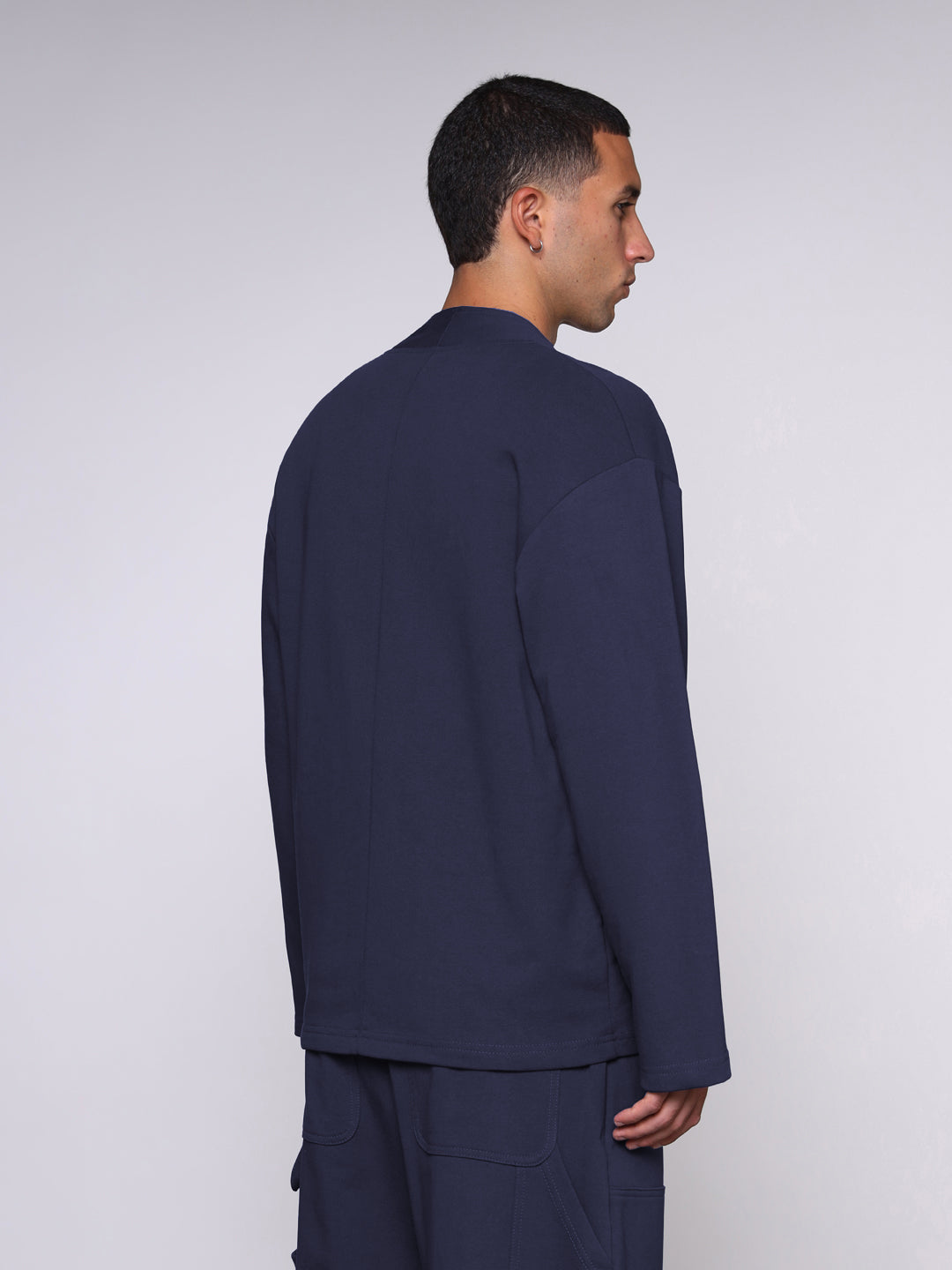 SWEATSHIRT CARDIGAN