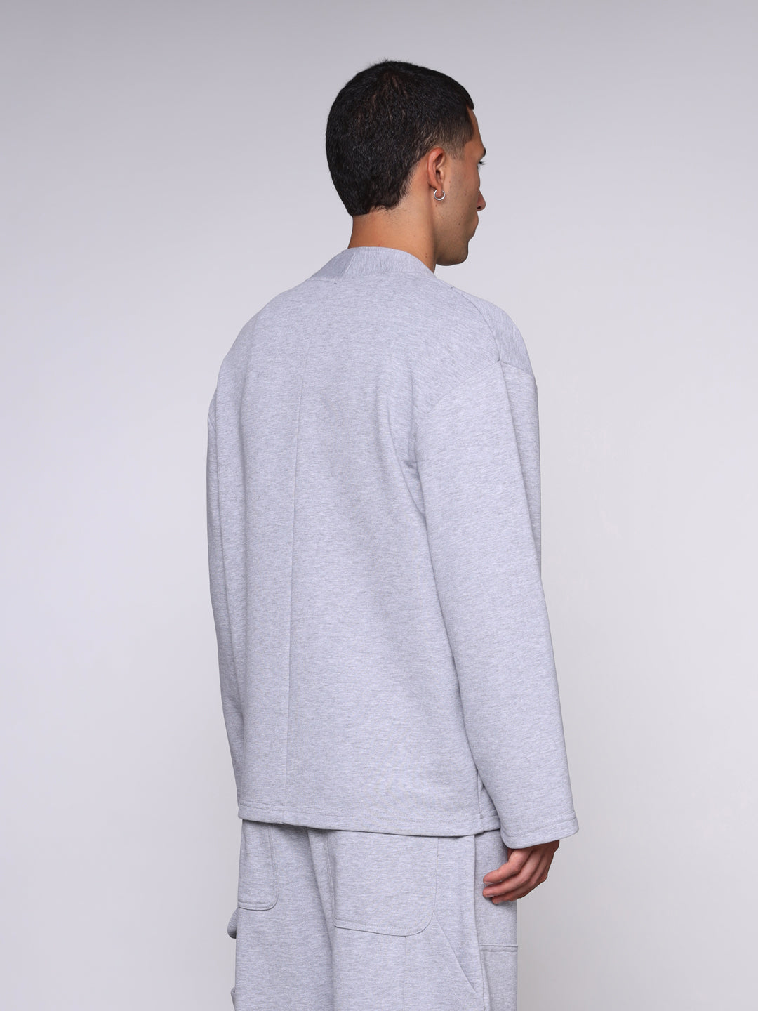 SWEATSHIRT CARDIGAN