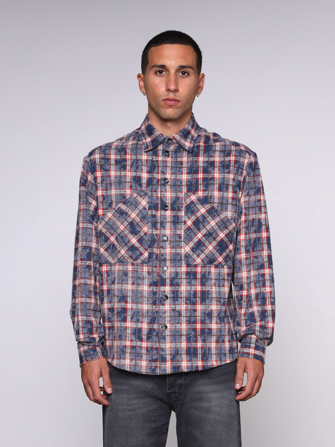 CHECKED FLANNEL SHIRT