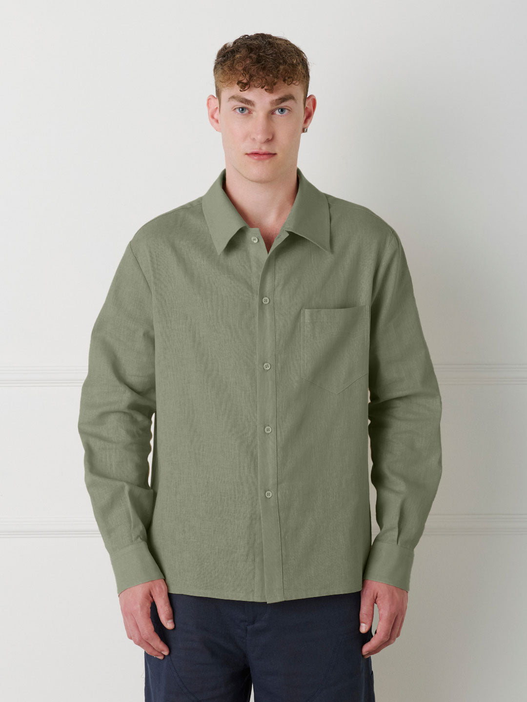 OASI - LINEN LONG SLEEVE SHIRT