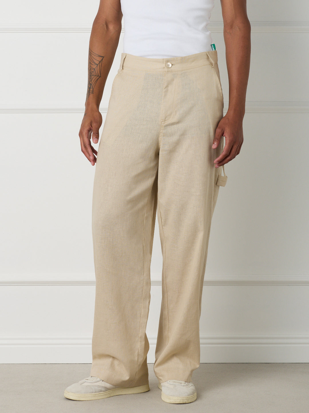 SAHARA - CARPENTER LINEN PANTS