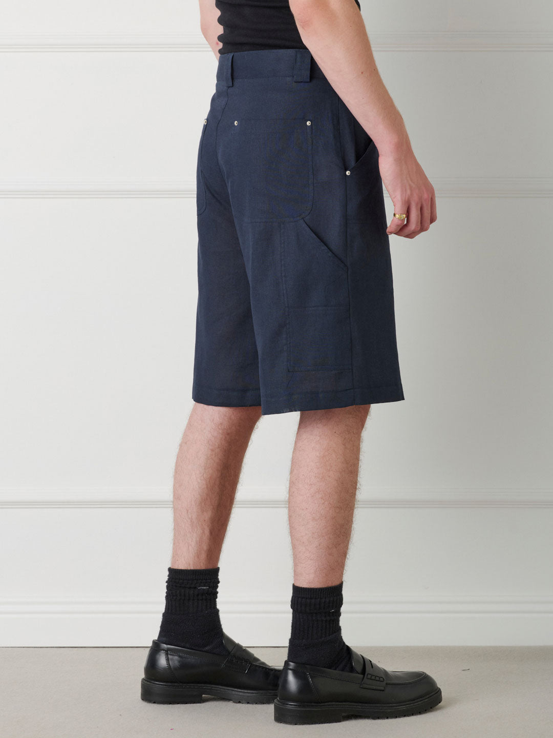 OASI - LINEN CARPENTER SHORTS