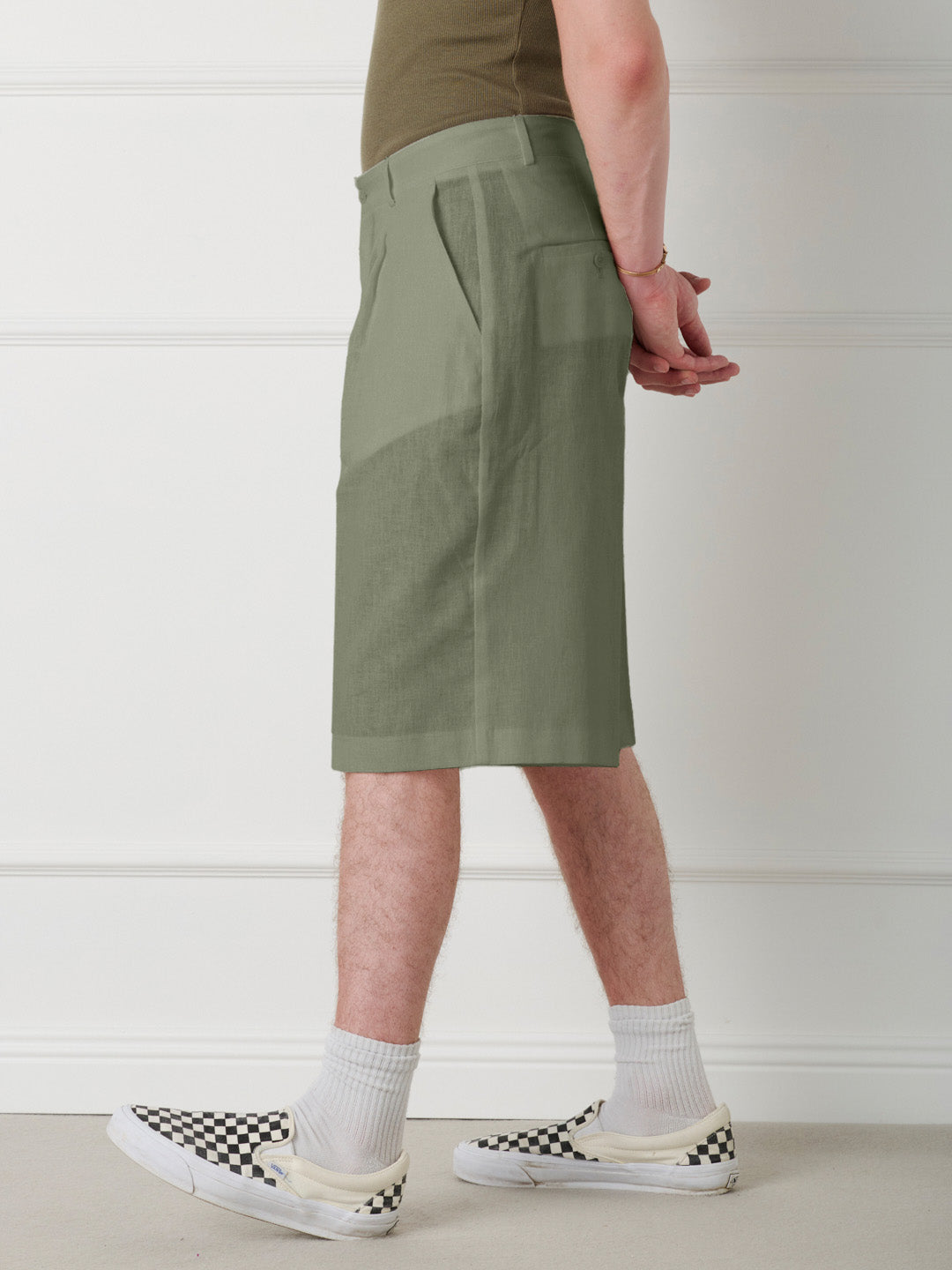 LINEN SHORTS