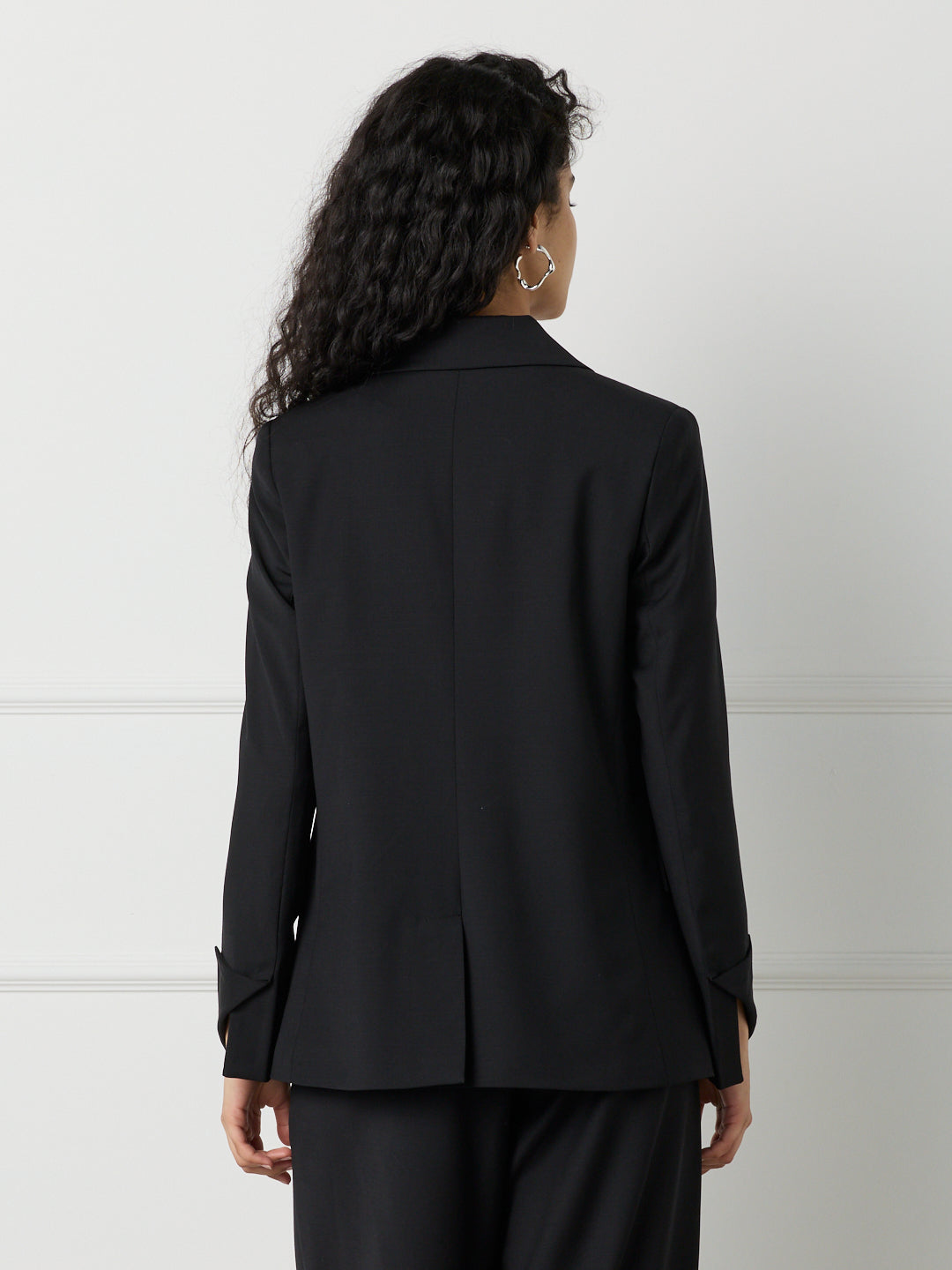 WOMAN SCULPTED DOUBLE BREASTED JACKET