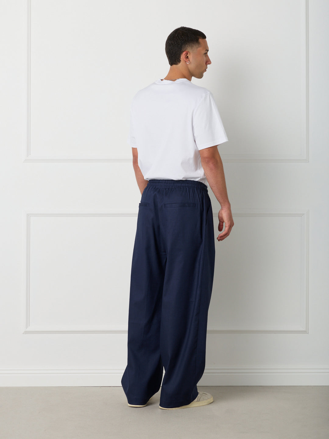 DUNE - LINEN COTTON BIGGY TROUSERS