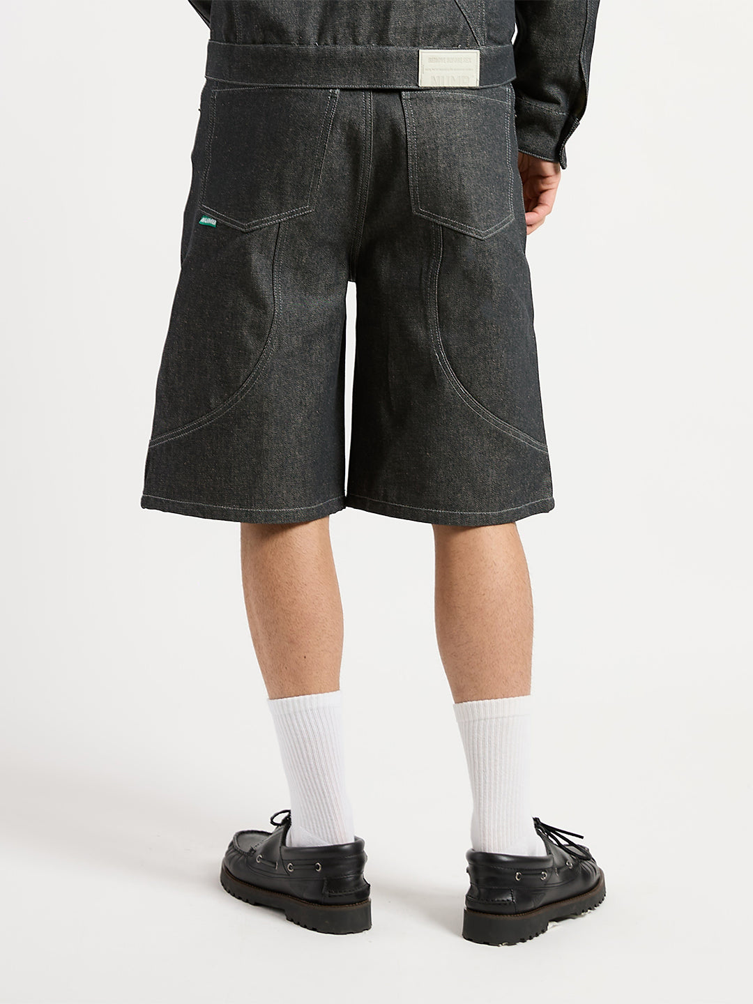 RAW DENIM JORTS
