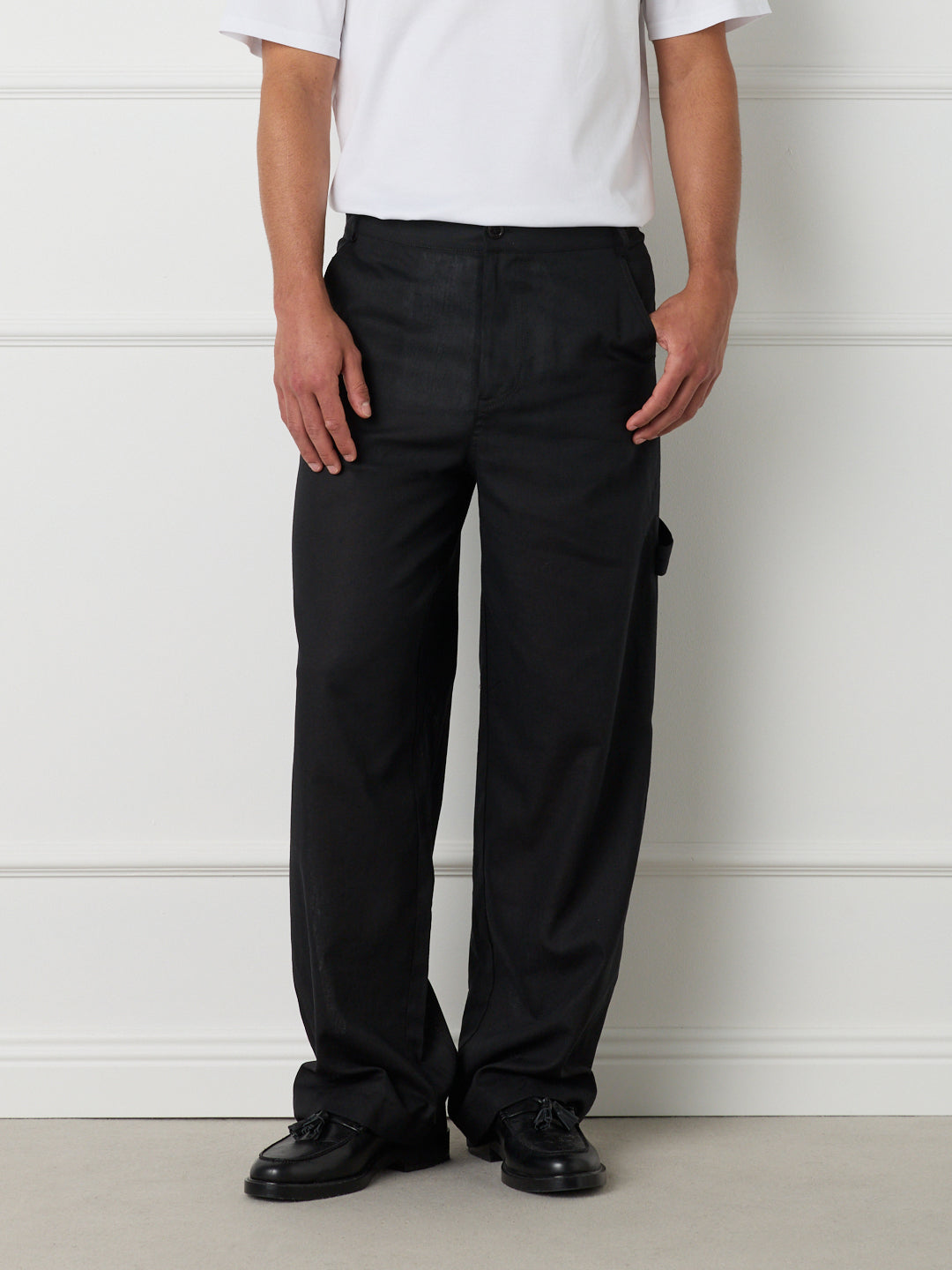 SAHARA - CARPENTER LINEN PANTS