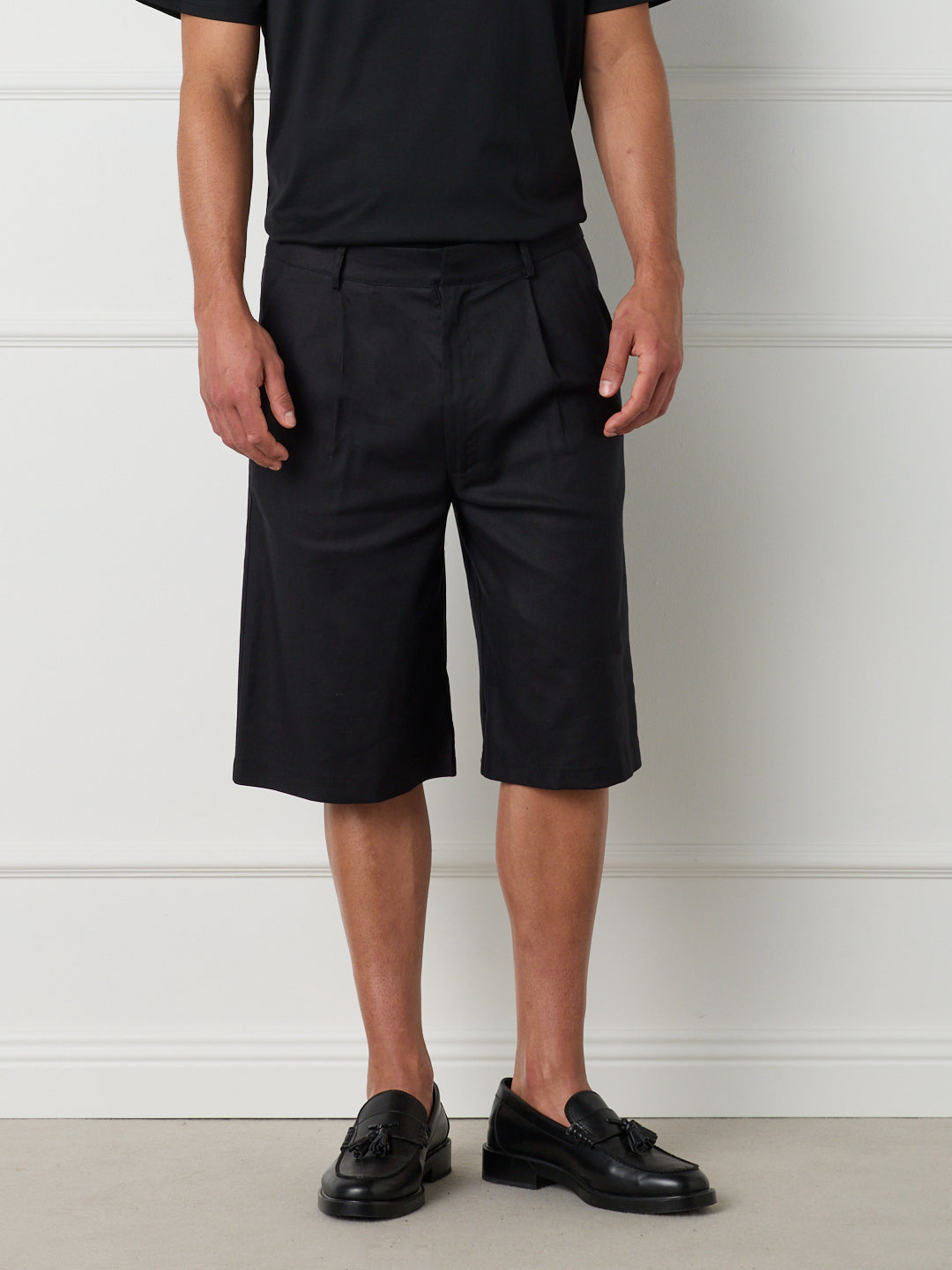 DUNE - LINEN COTTON PINCE SHORTS