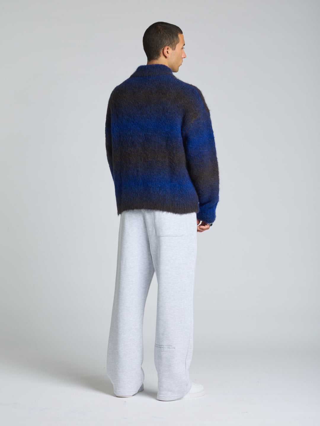 ZIP ALPACA SWEATER