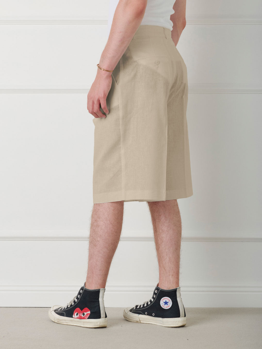 LINEN SHORTS