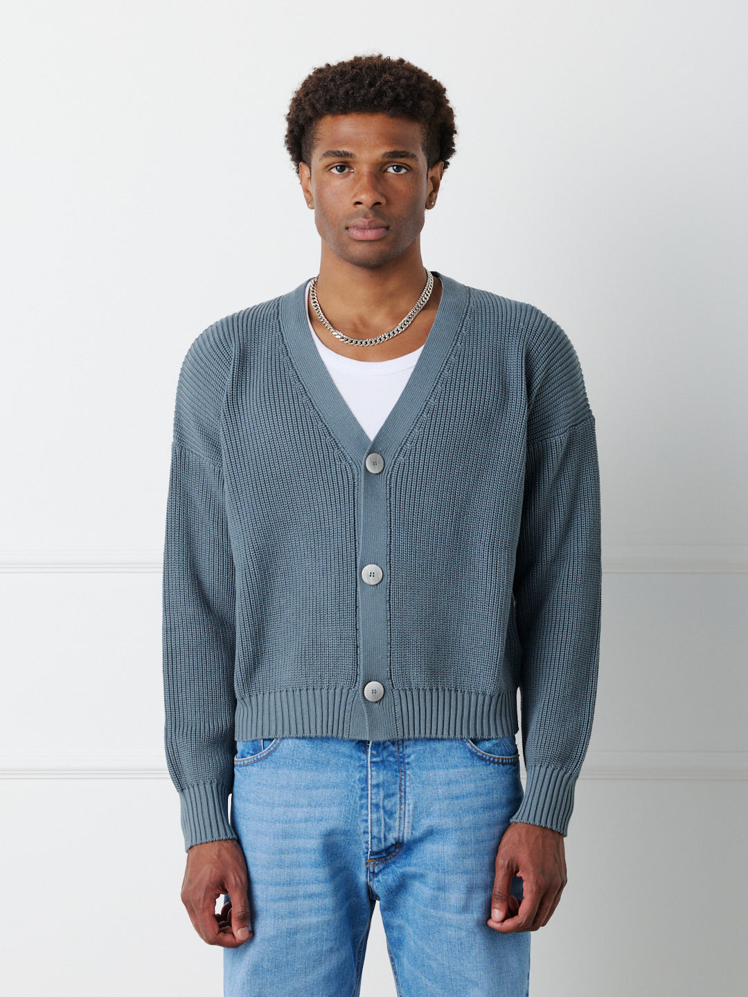 CARDIGAN COTTON SWEATER