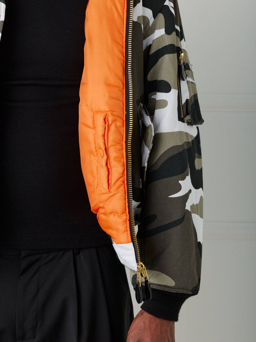 BOMBER AVIATOR DOUBLE FACE