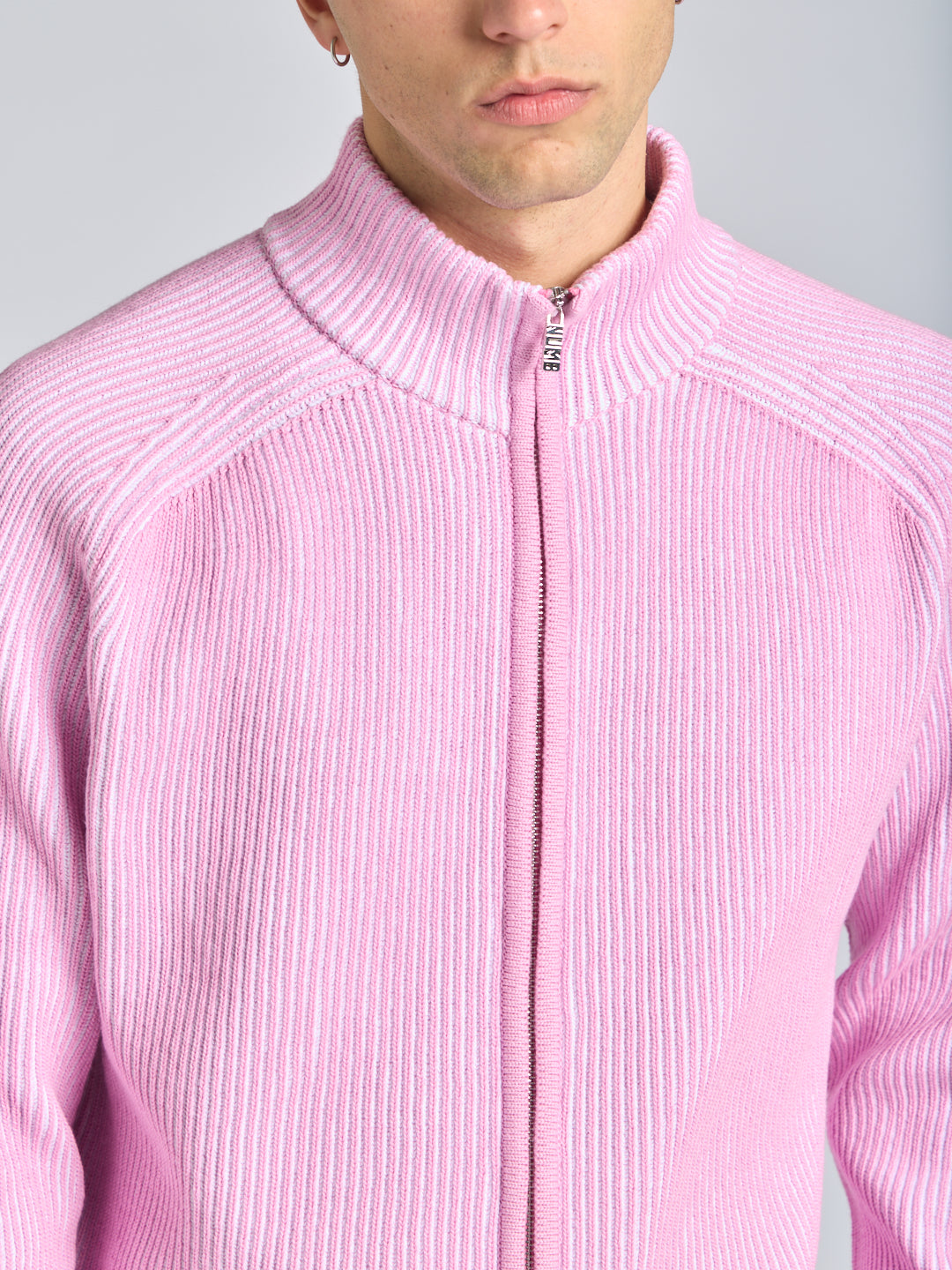 FULL ZIP COTTON SWEATER