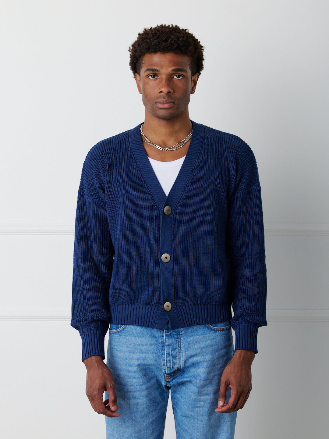 CARDIGAN COTTON SWEATER