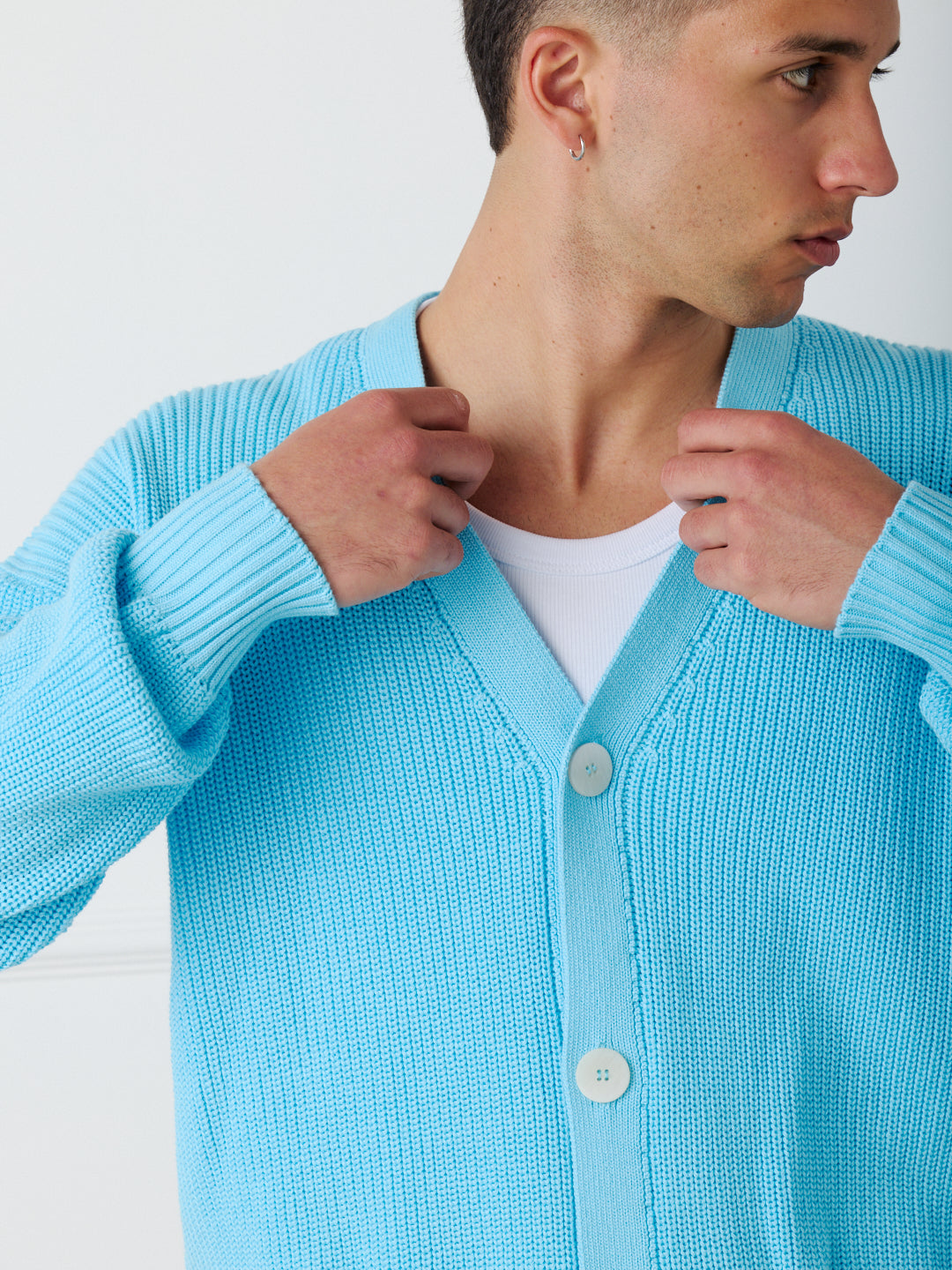 CARDIGAN COTTON SWEATER