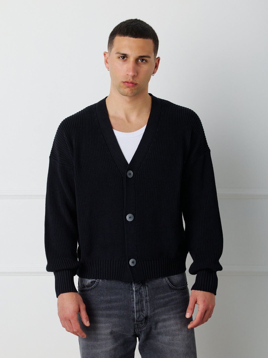 CARDIGAN COTTON SWEATER