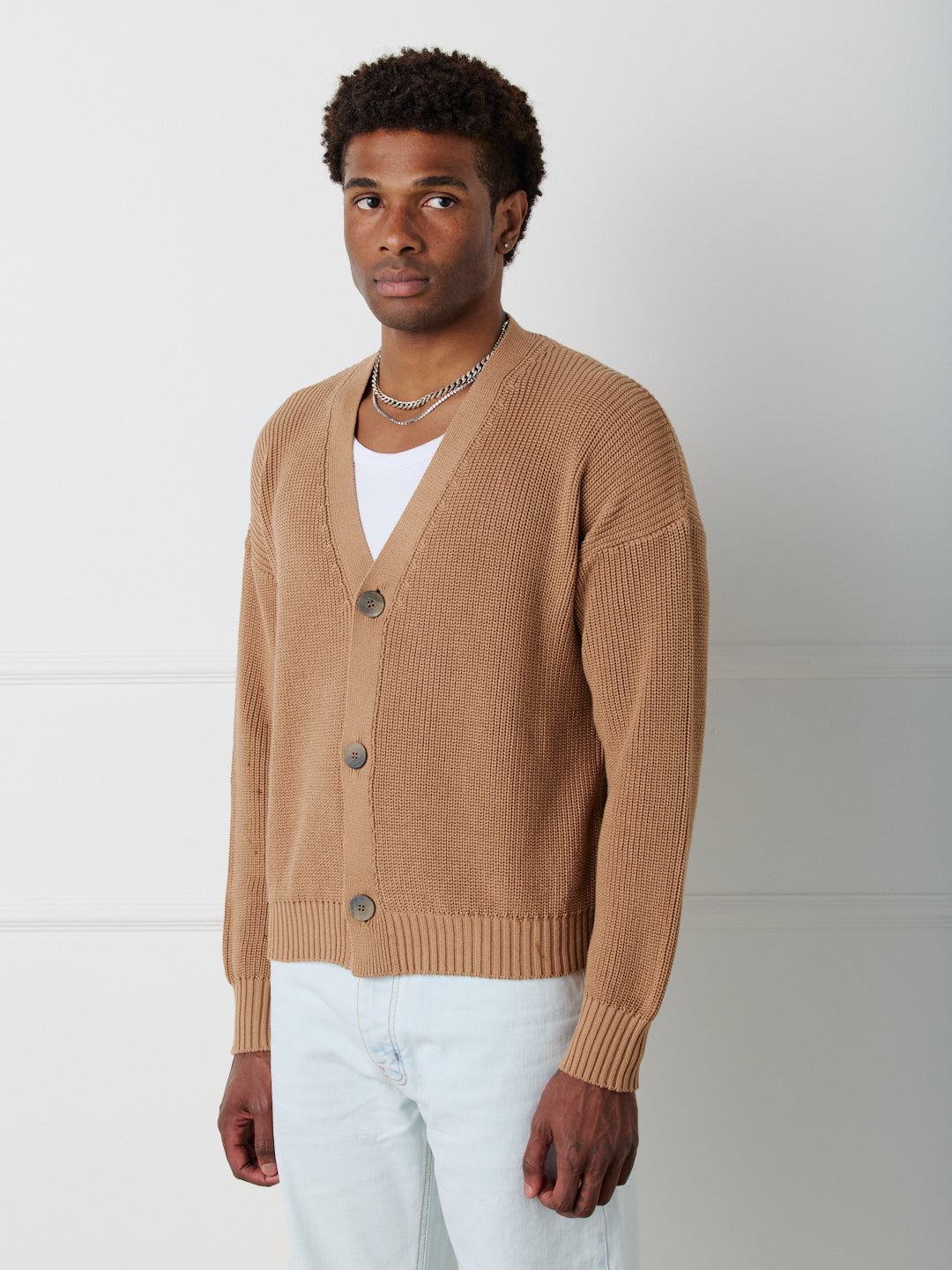 CARDIGAN COTTON SWEATER