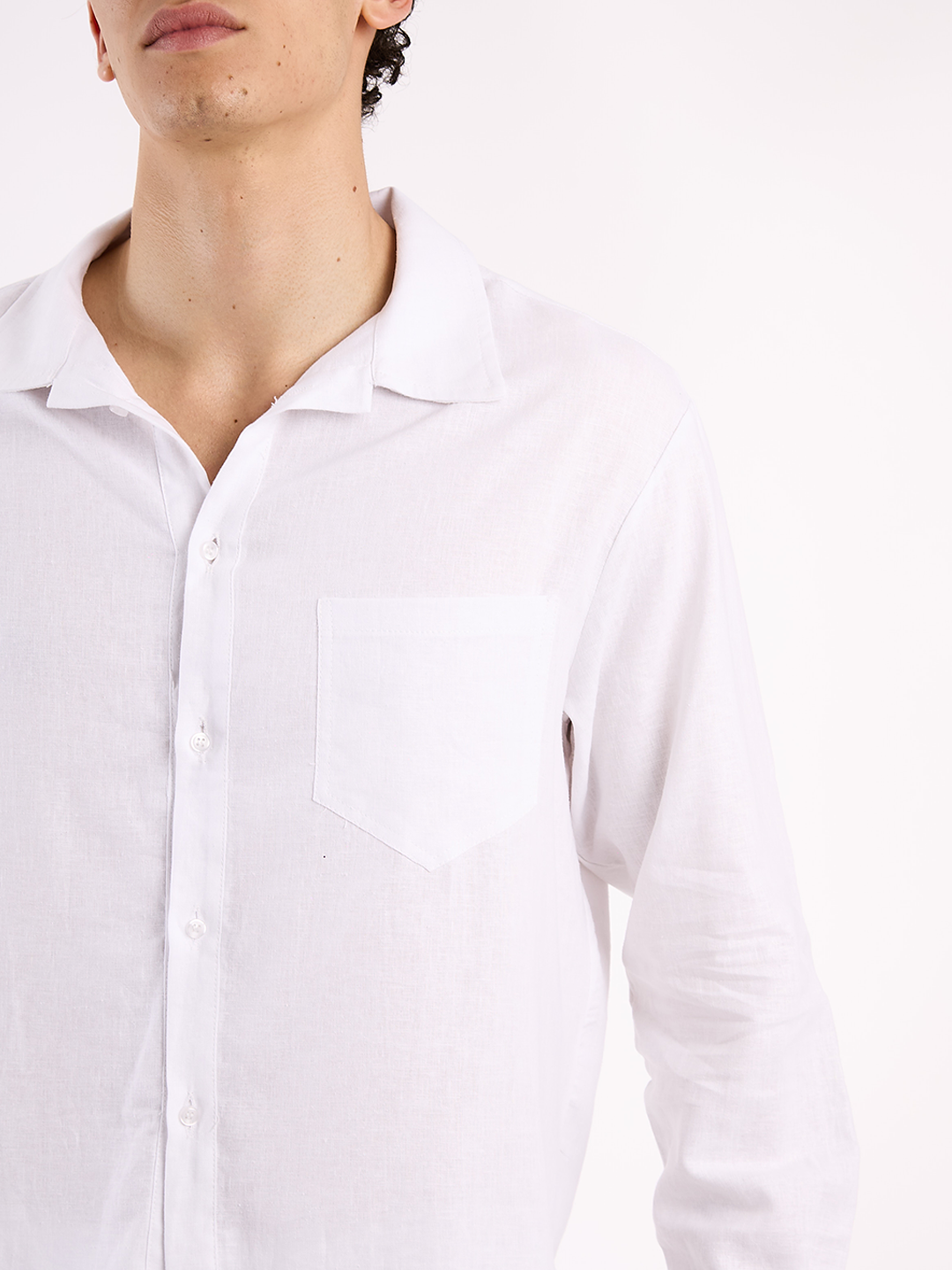 LINEN LONG SLEEVE SHIRT