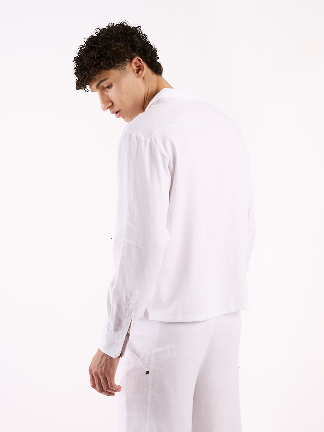 LINEN LONG SLEEVE SHIRT