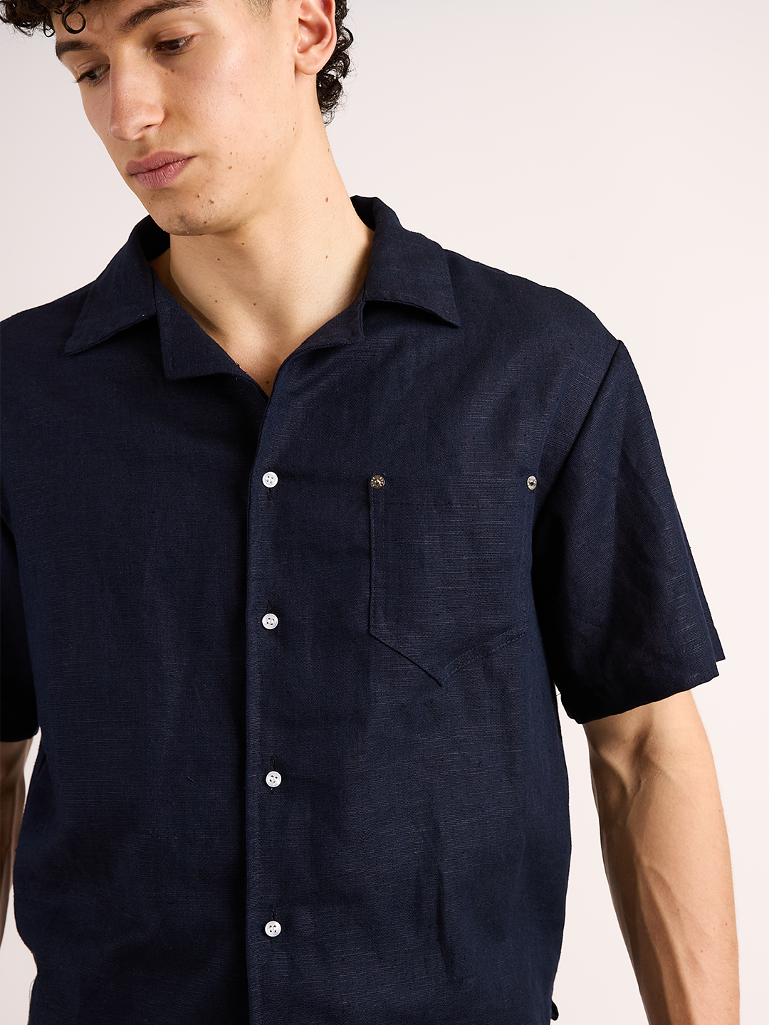 LINEN BOWLING SHIRT