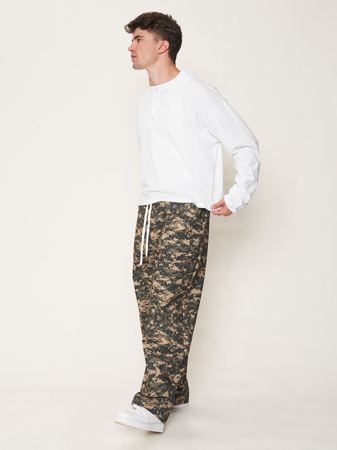 BIGGY TROUSERS 100% Cotone