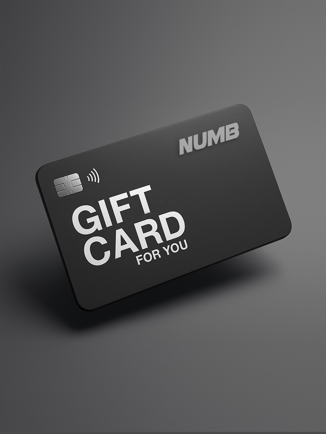 NUMB GIFT CARD