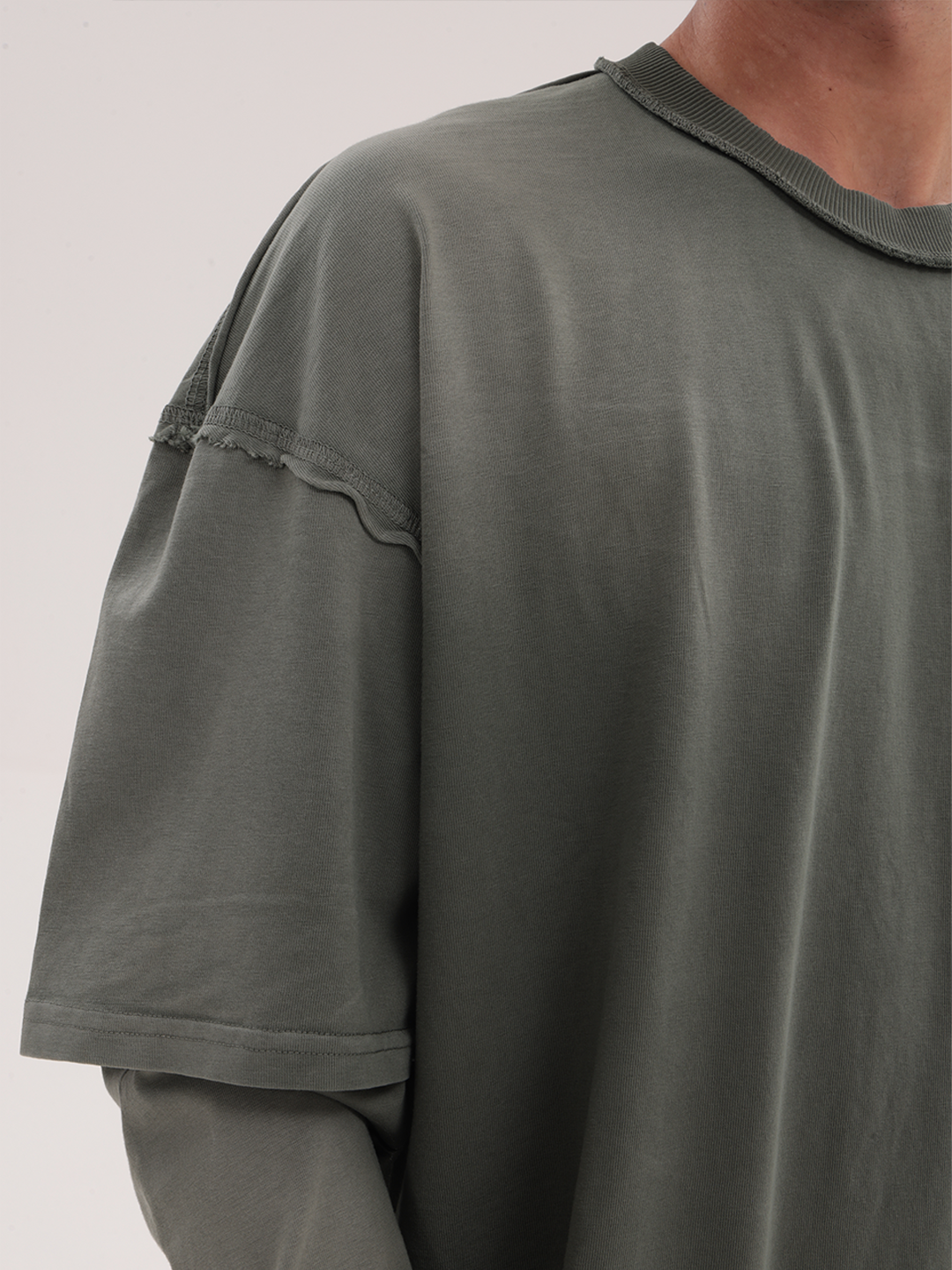 FADED DOUBLE SLEEVE