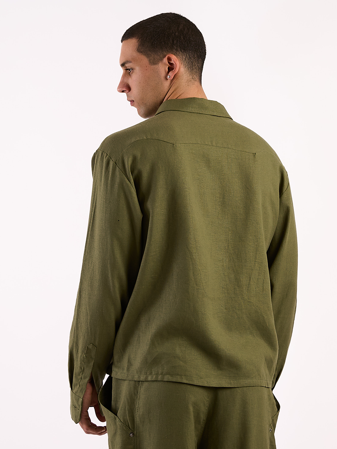 LINEN LONG SLEEVE SHIRT