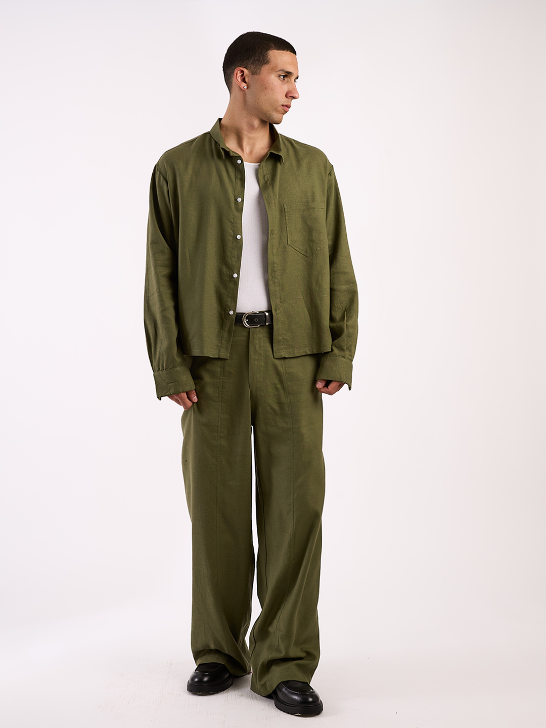 LINEN TROUSERS