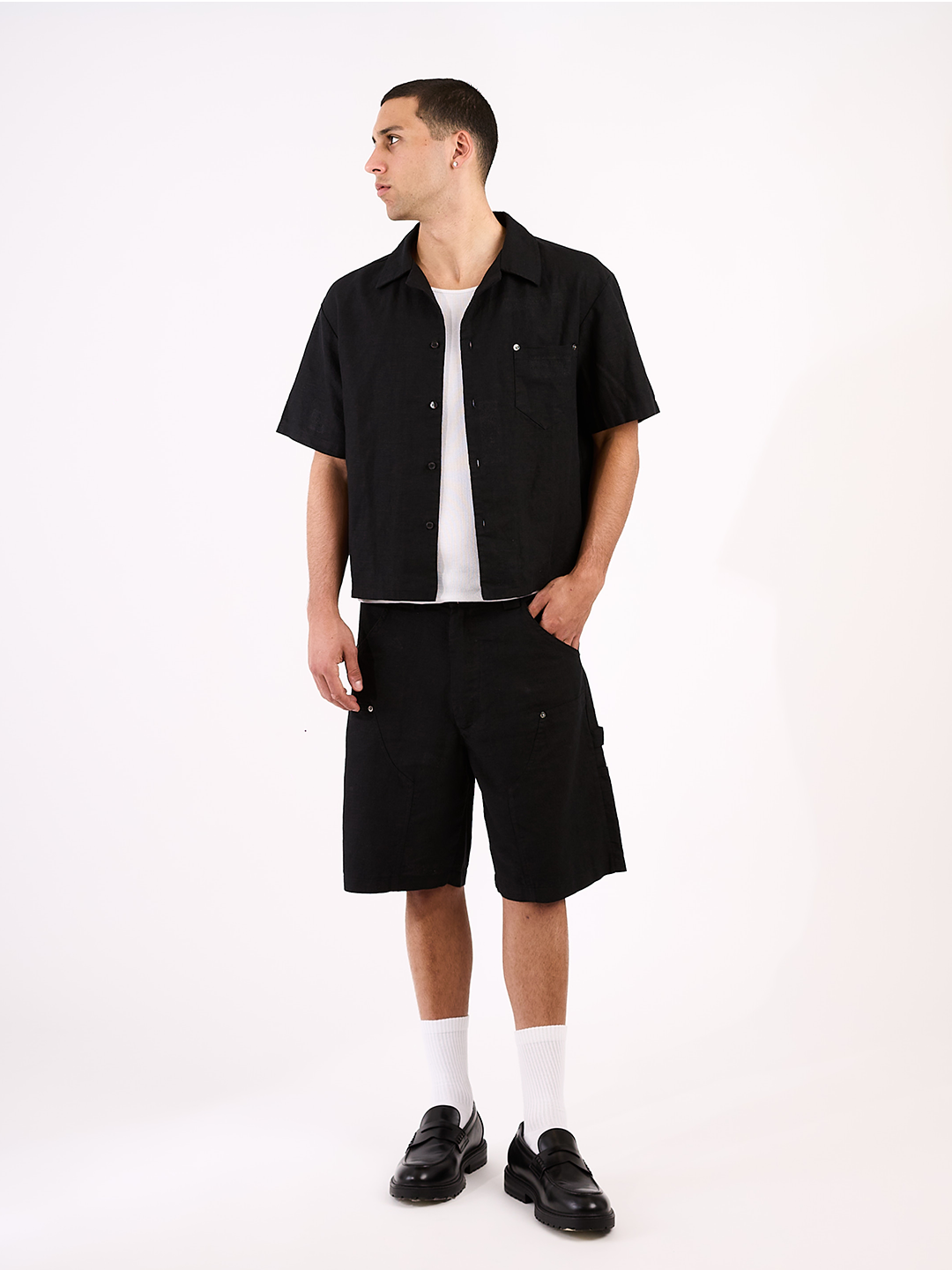 LINEN BOWLING SHIRT