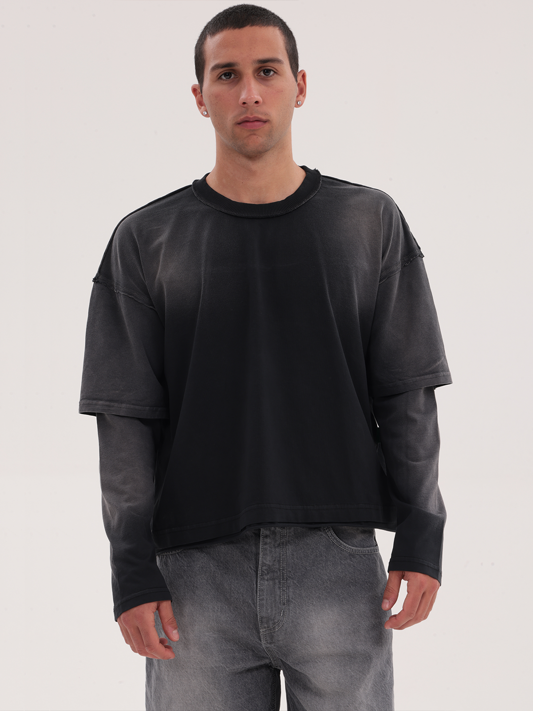 FADED DOUBLE SLEEVE