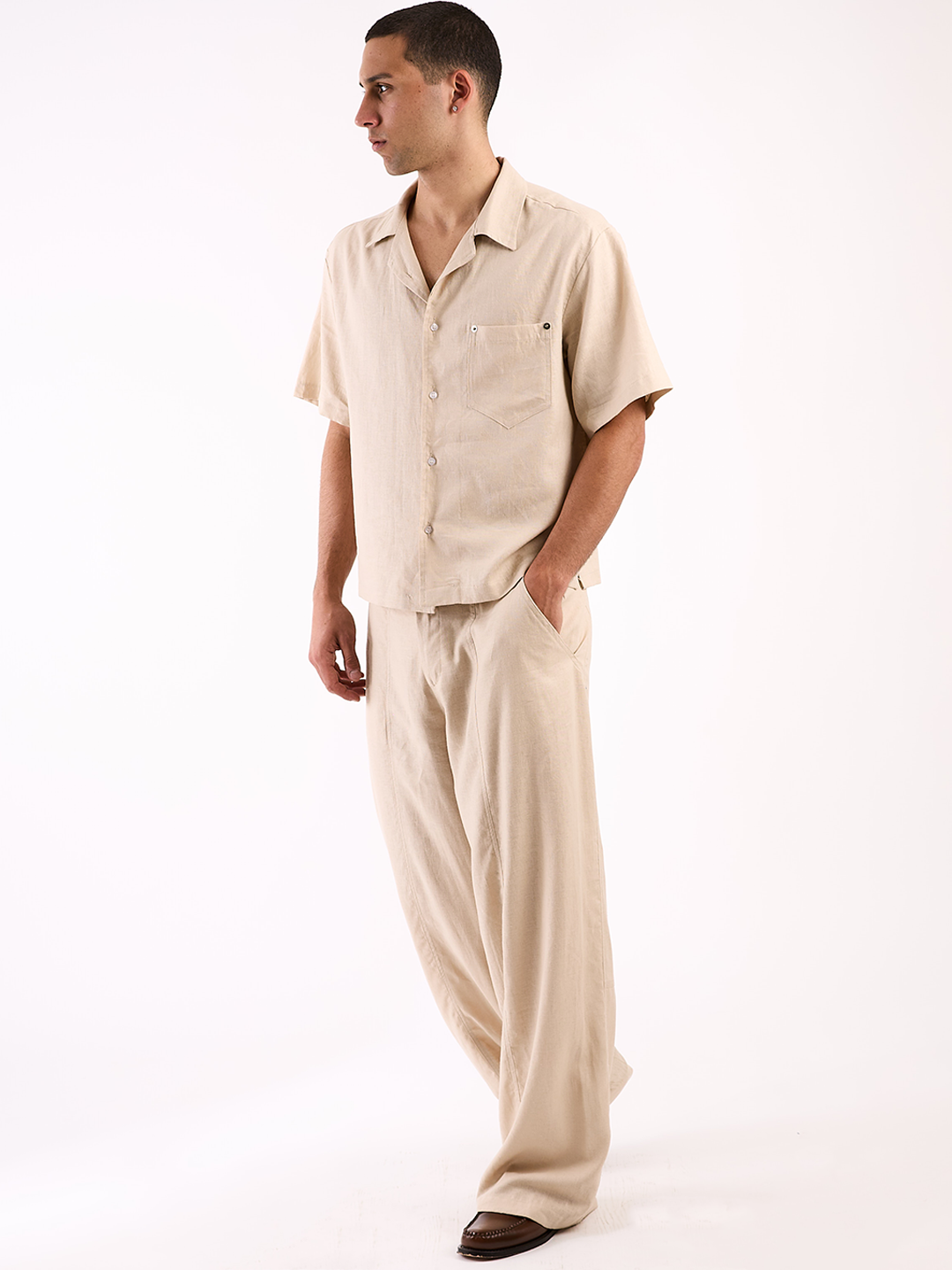 LINEN TROUSERS