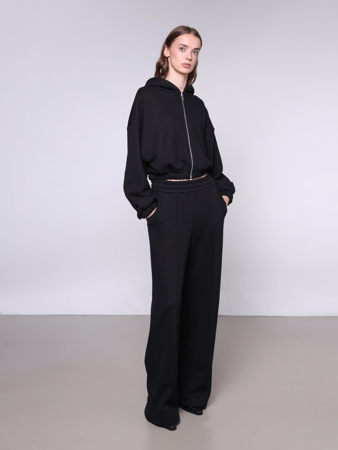 WOMEN'S PALAZZO SWEATPANTS 500 GSM