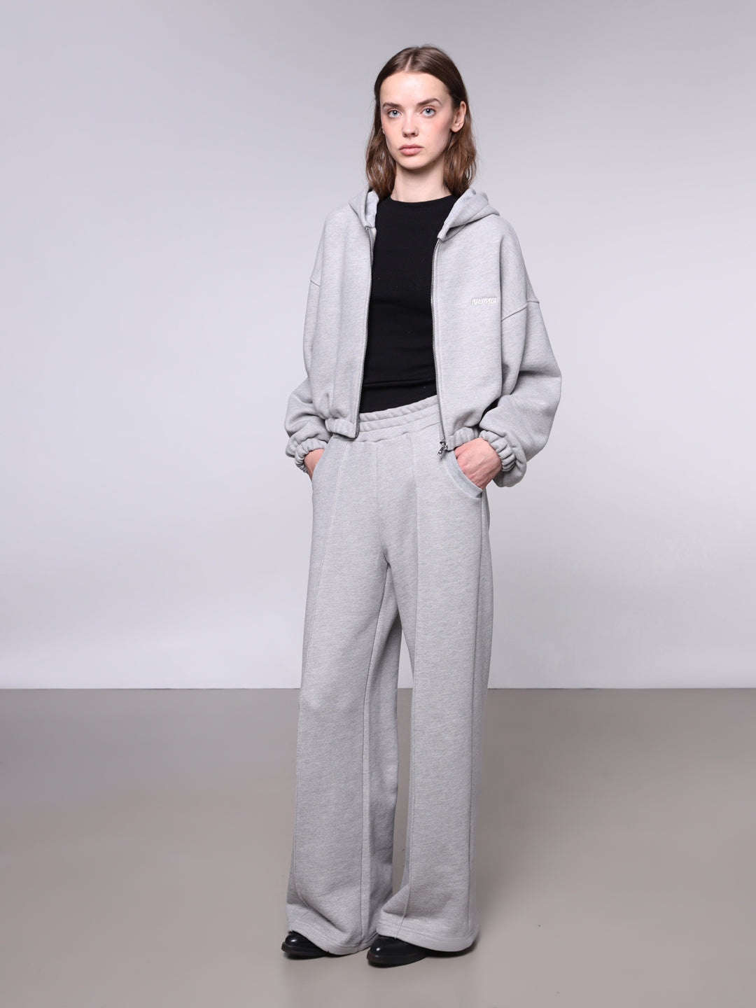 WOMEN'S PALAZZO SWEATPANTS 500 GSM