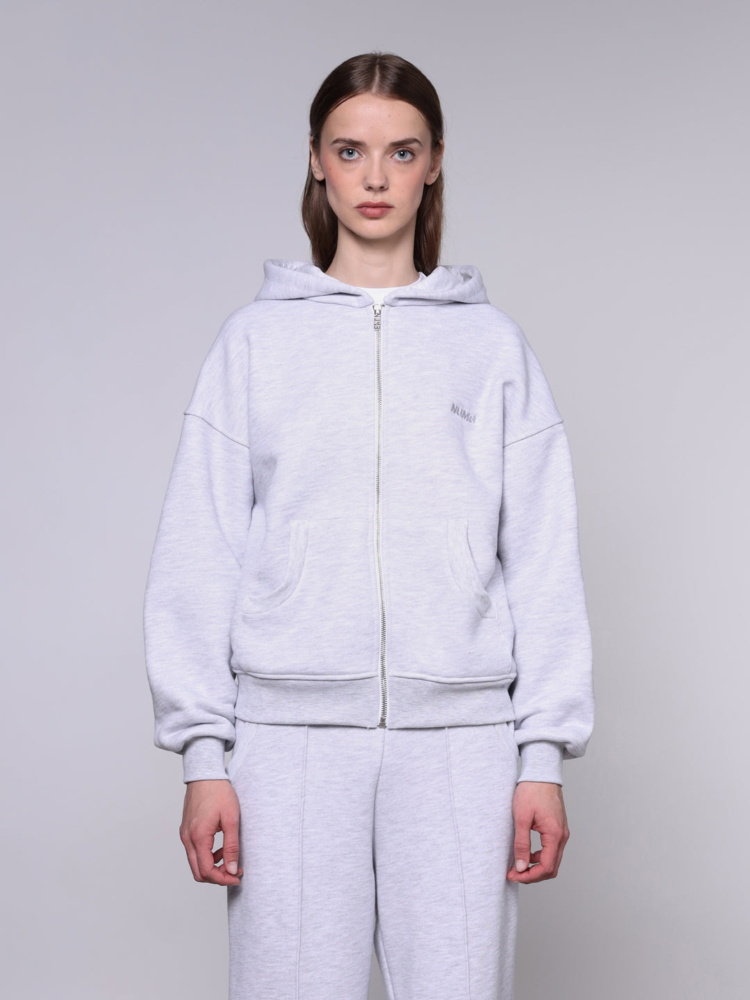 WOMEN'S ZIP HOODIE 500 GSM
