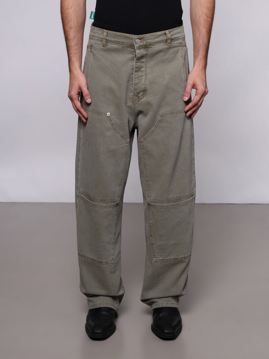 DÉLAVÉ GABARDINE CARPENTER PANTS