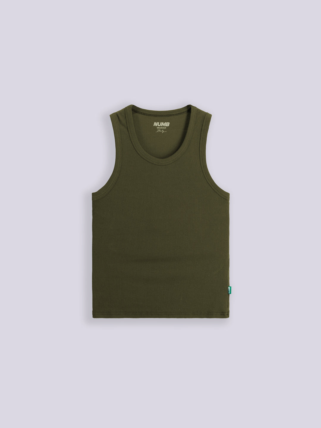 RIBBED TANK TOP